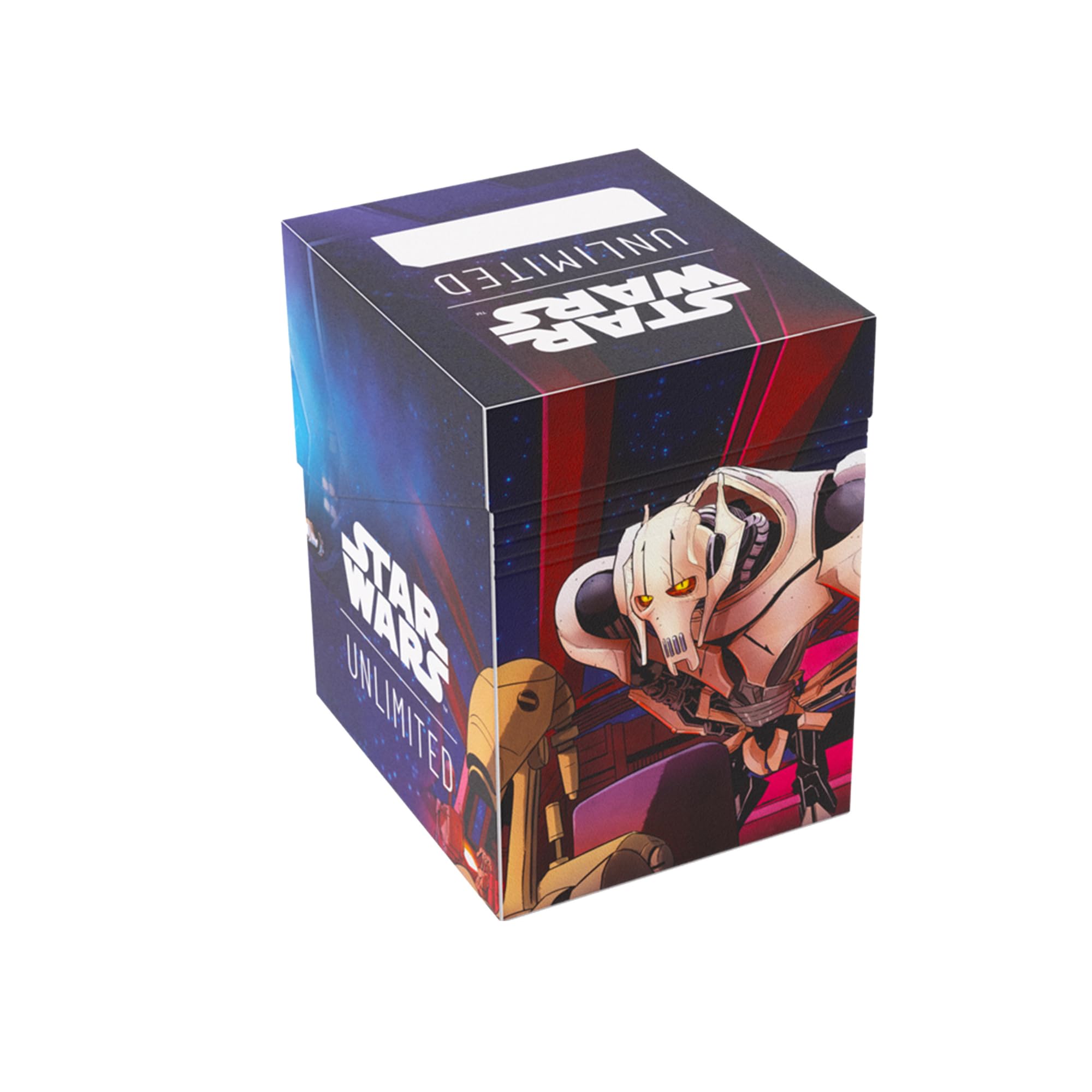 Gamegenic Star Wars Unlimited Soft Crate - Deck Box with Token Storage for Ahsoka Tano & General Grievous 5