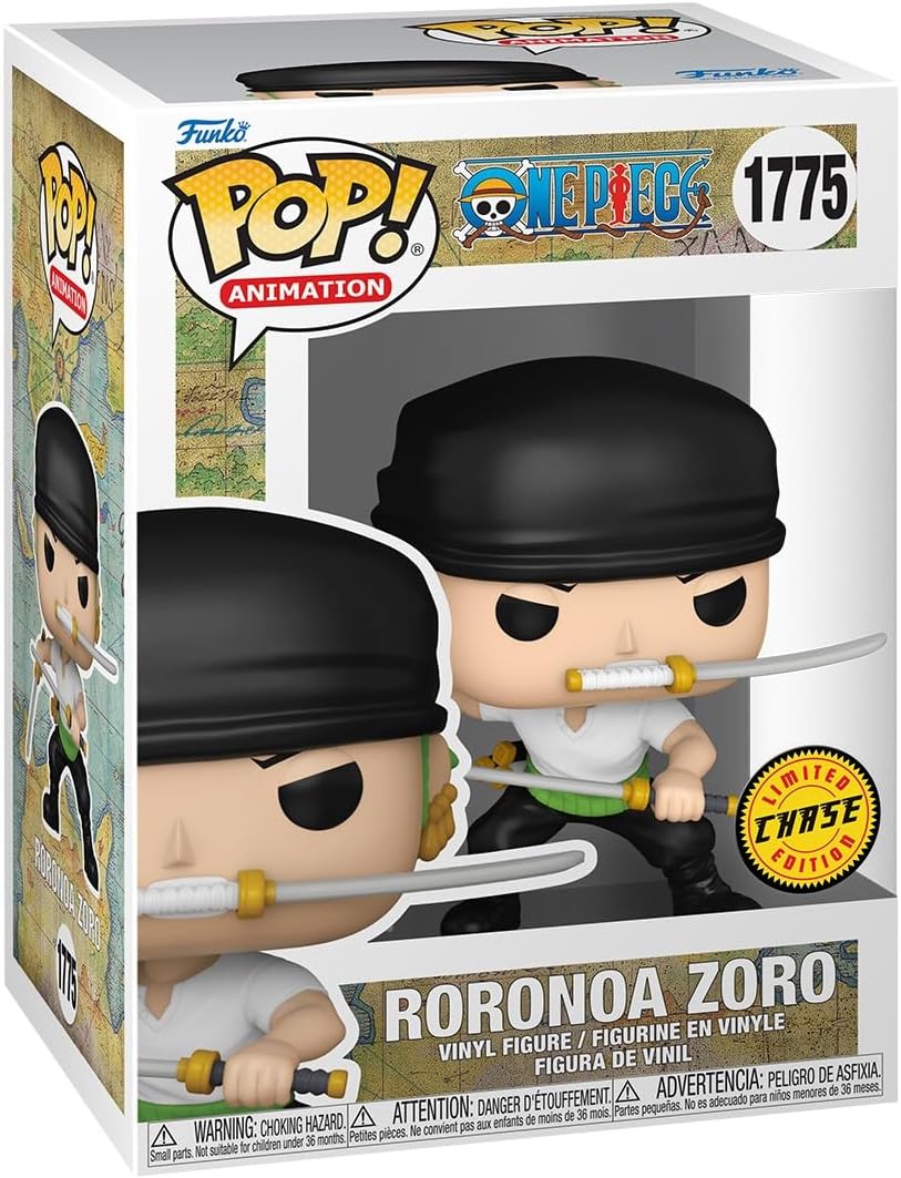Funko Pop! Animation: One Piece - Roronoa Zoro Vinyl Figure (80369) 5