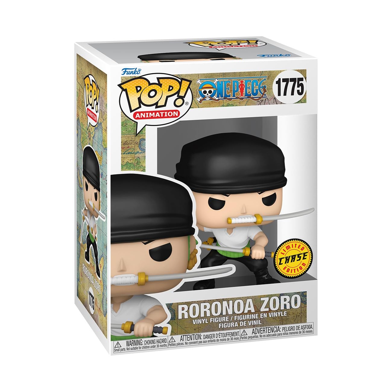 Funko Pop! One Piece - Roronoa Zoro Collectible Figure | 3.75 Inches | Vinyl 4