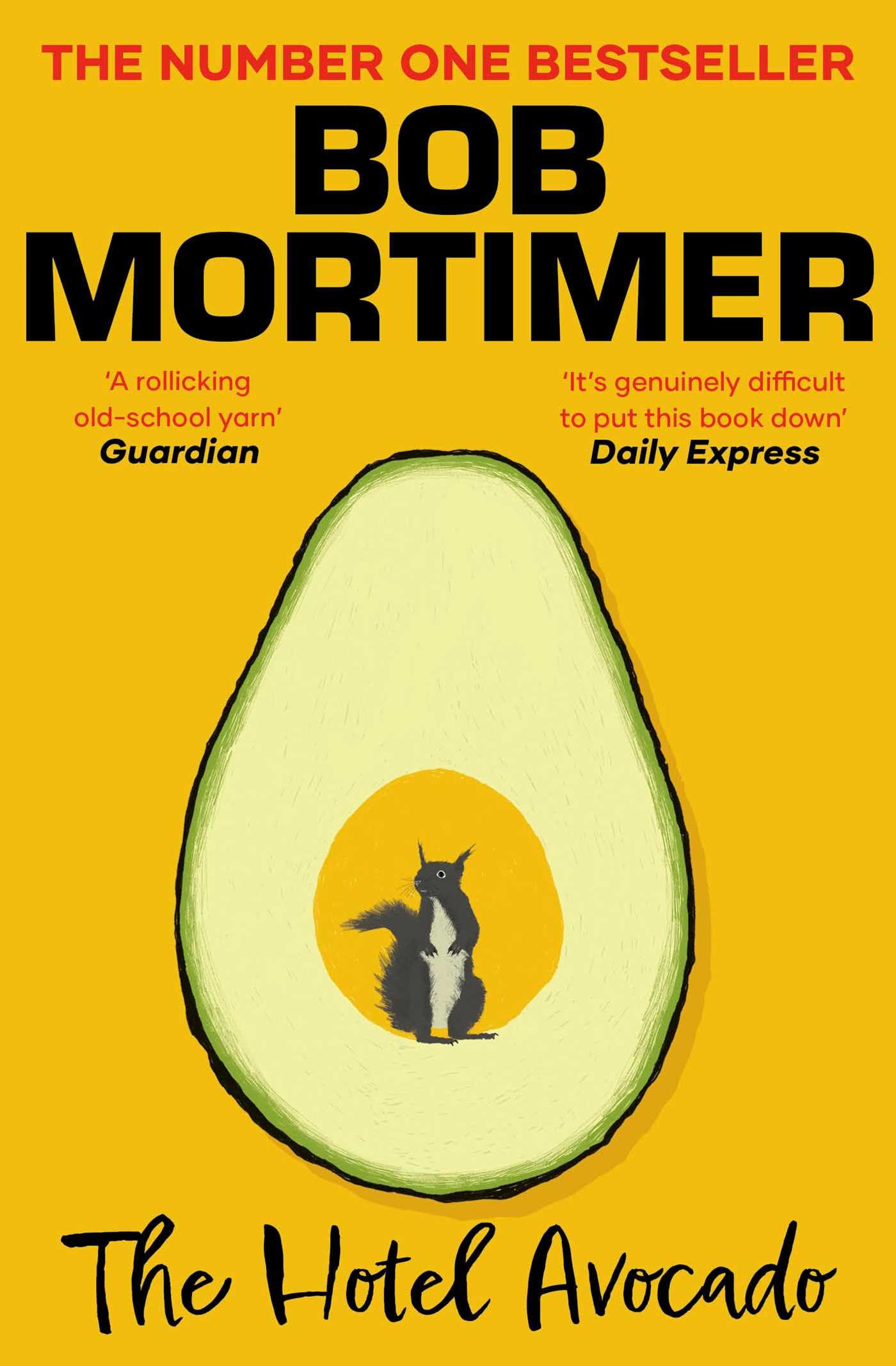 Gallery UK The Hotel Avocado - Thriller Novel by Bob Mortimer | Paperback