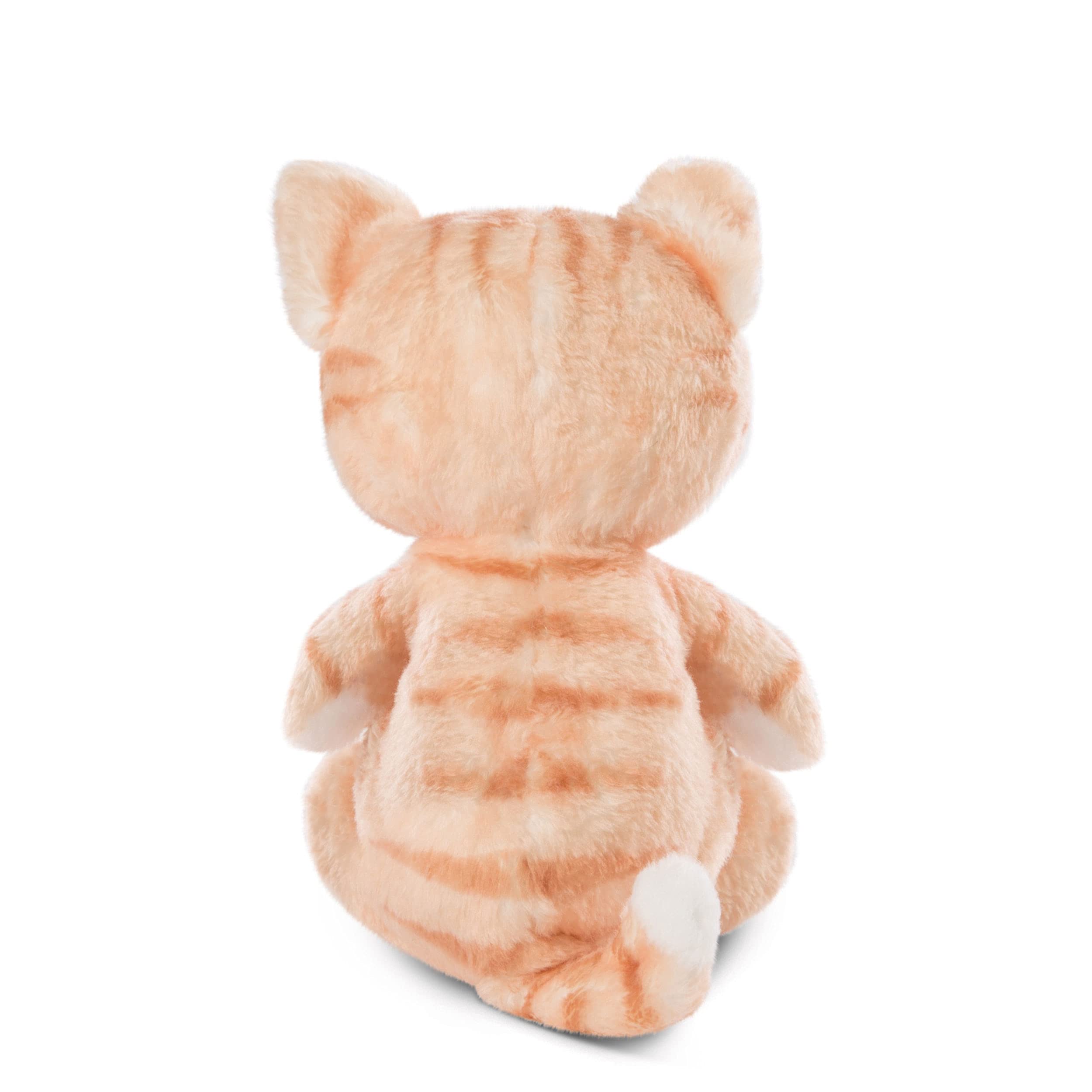 NICI Soft Toy Cat in Blue-Green Basket - Cuddly Plush Kitten for Babies & Kids 6