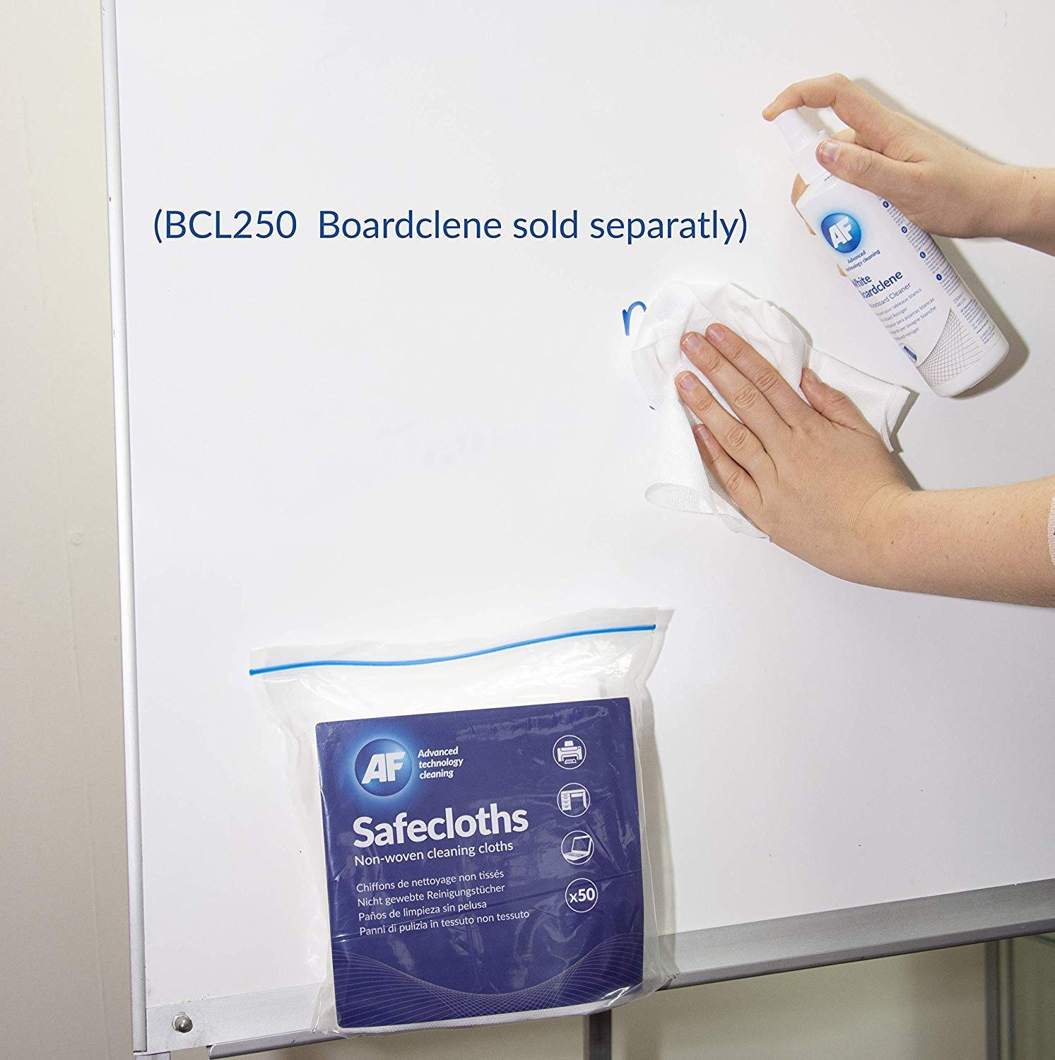 AF Safecloths - Highly Absorbent Lint-Free Wipes for General Use | 340x320mm | Pack of 50