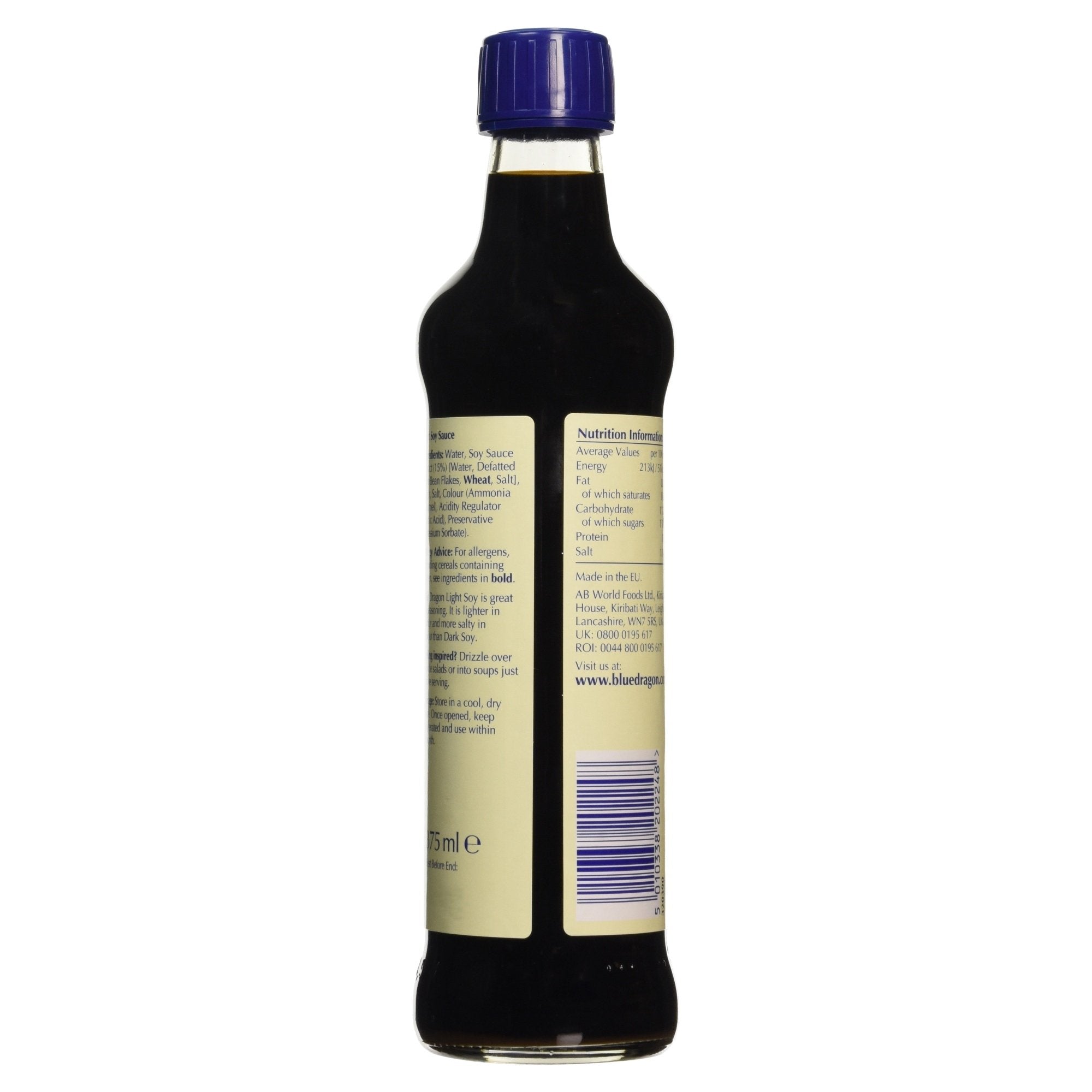 Gudz Blue Dragon Light Soy Sauce - Naturally Brewed Flavor | 375ml 3