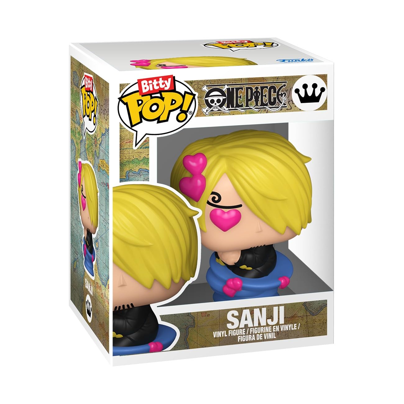 Funko Bitty Pop! One Piece - Sanji - 4 Pack with Rare Chase Variants 6