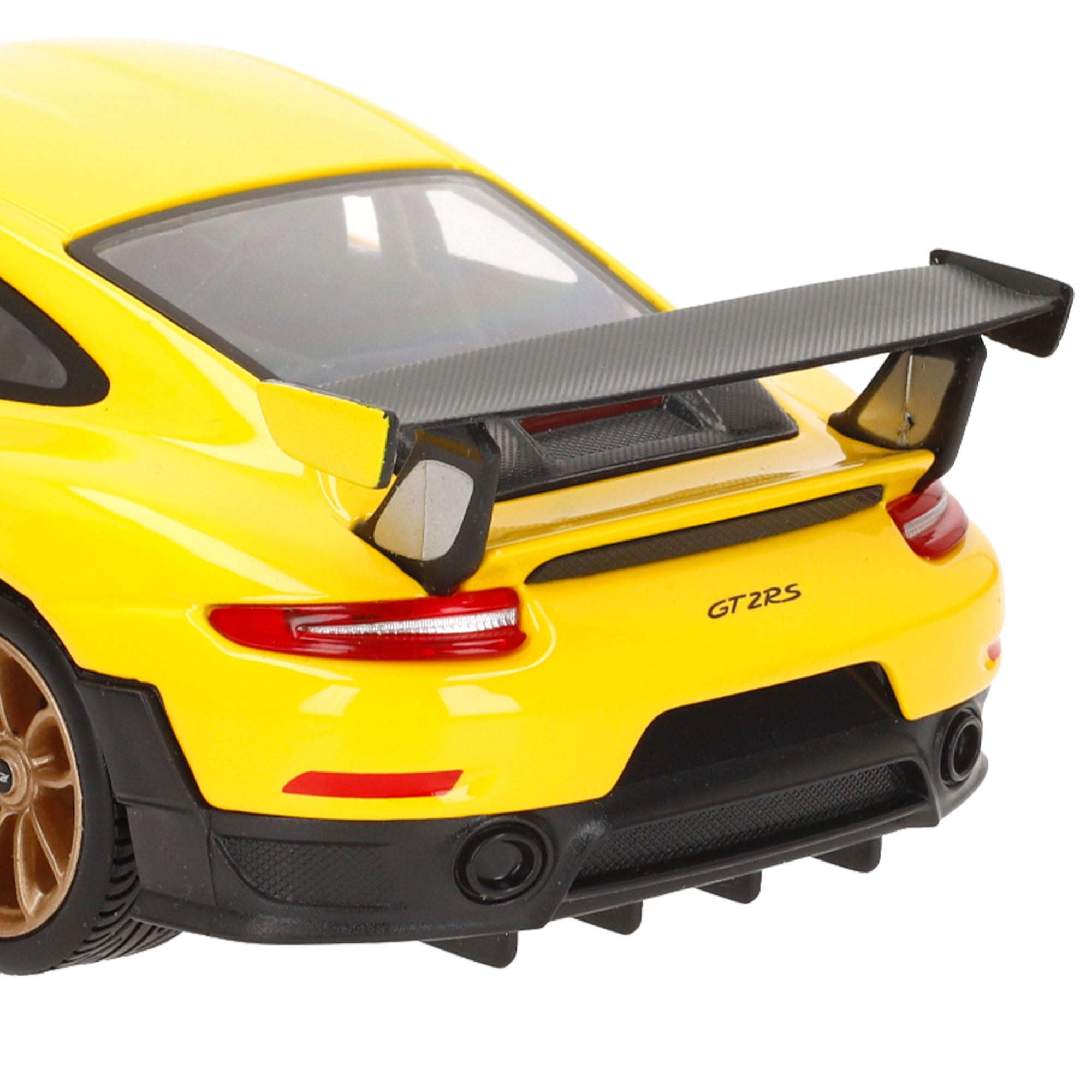 Maisto 1:24 Porsche 911 GT2 RS Diecast Model Car - Yellow and Black 19