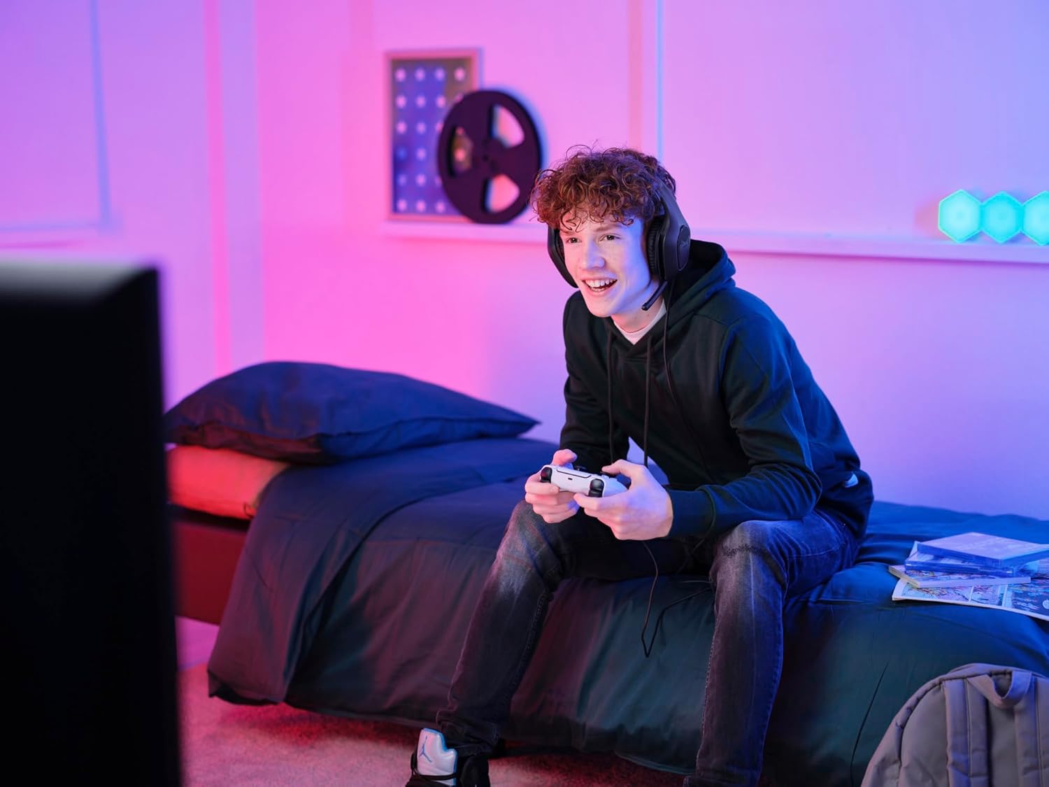 Trust GXT 415 Zirox Lightweight Gaming Headset with 50mm Drivers for PC, PS4, PS5, Xbox, Switch 9