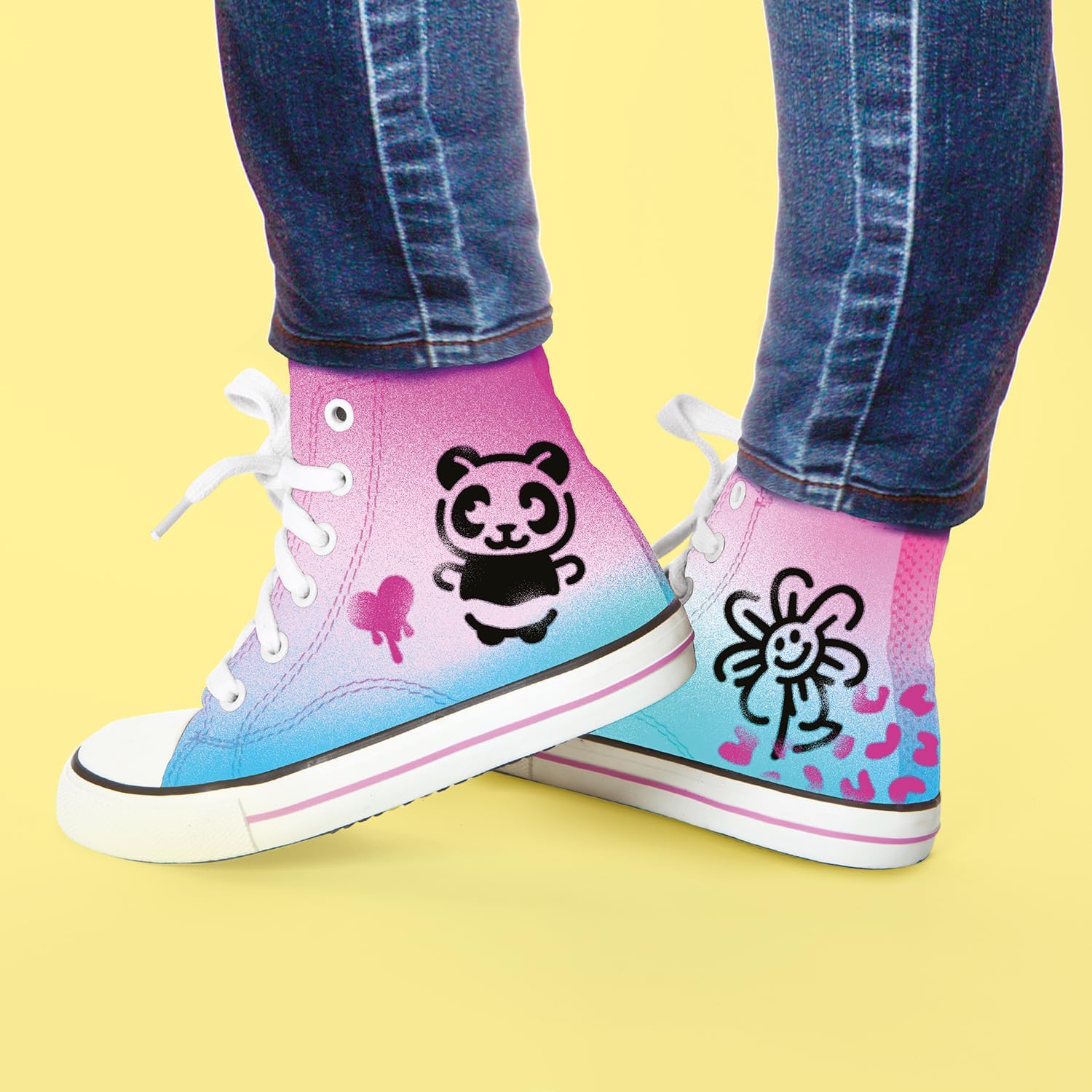 Canal Toys Airbrush Fashion Design Kit - Customize Tote Bags & Accessories for Kids 6+ 3