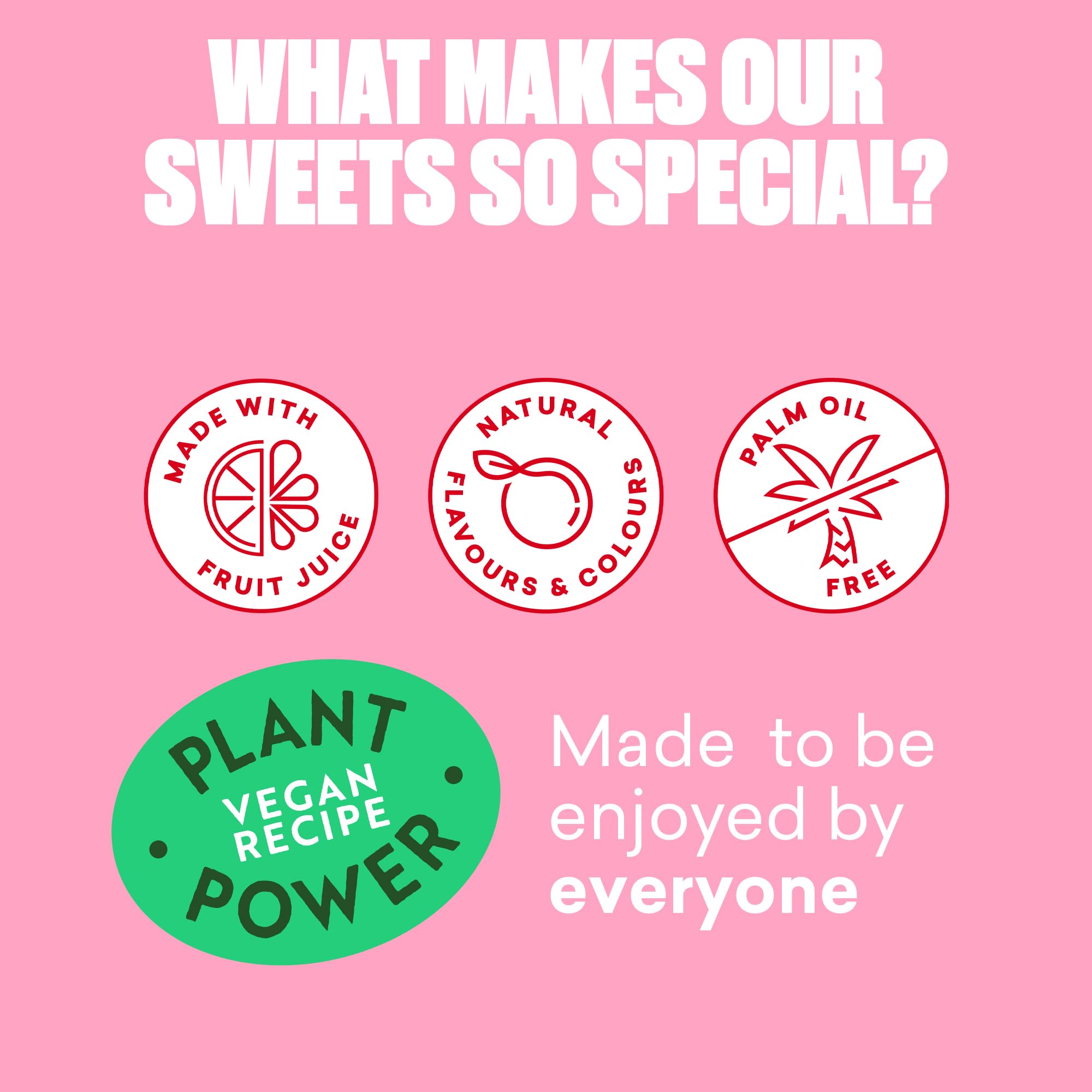 Candy Kittens Vegane Süßigkeiten Eton Mess – Erdbeersaft-Kaubonbons (140-g-Beutel) 5