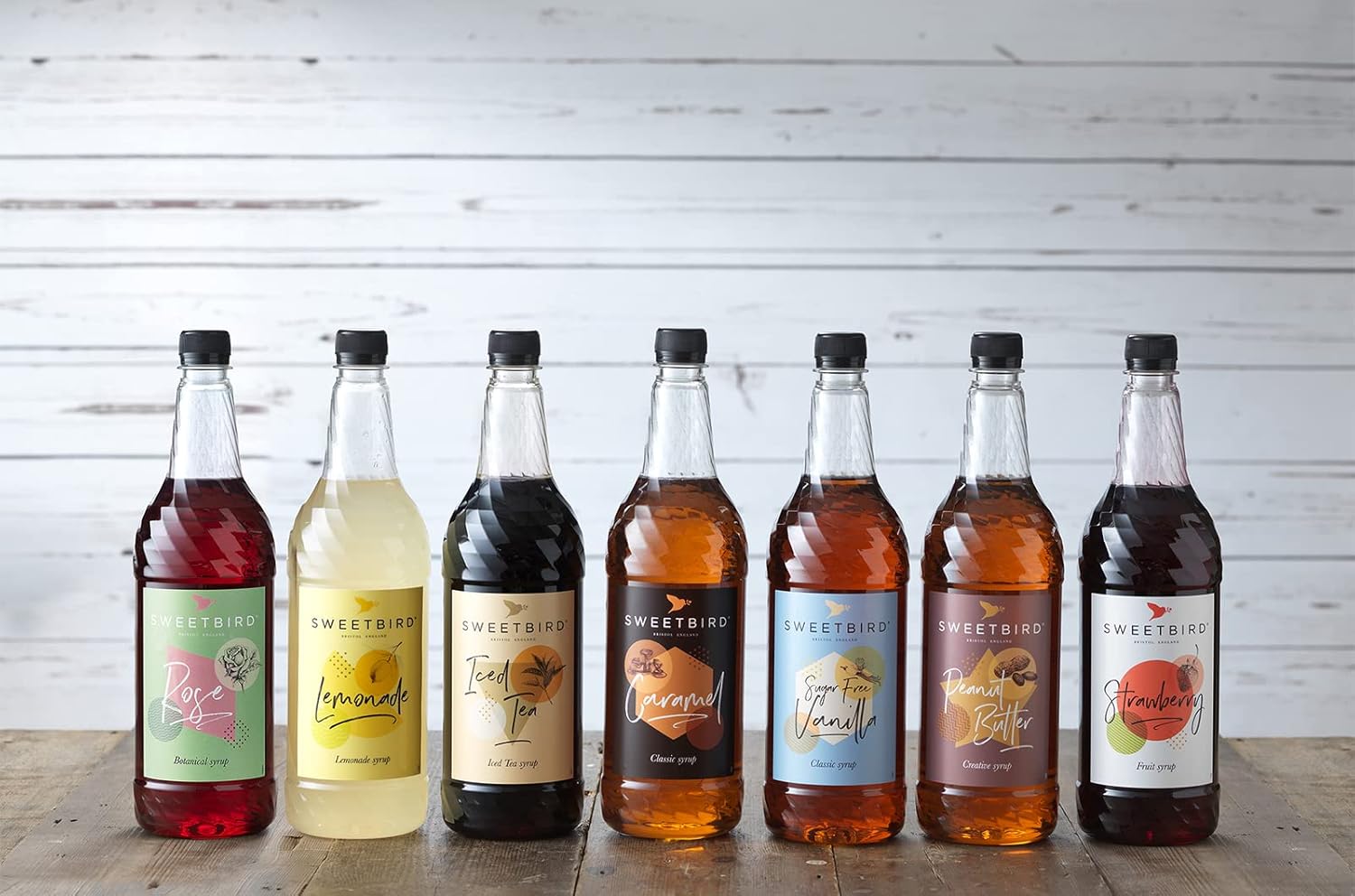 Sweetbird Weißer Schokoladensirup (1 Liter) – Veganer Getränkesirup 7