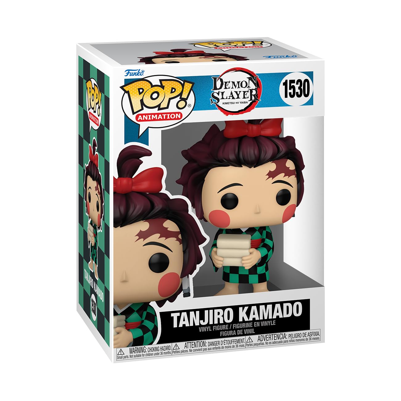 Funko Pop! Animation: Demon Slayer - Tanjiro Kamado (Kimono) Vinyl Figure 9
