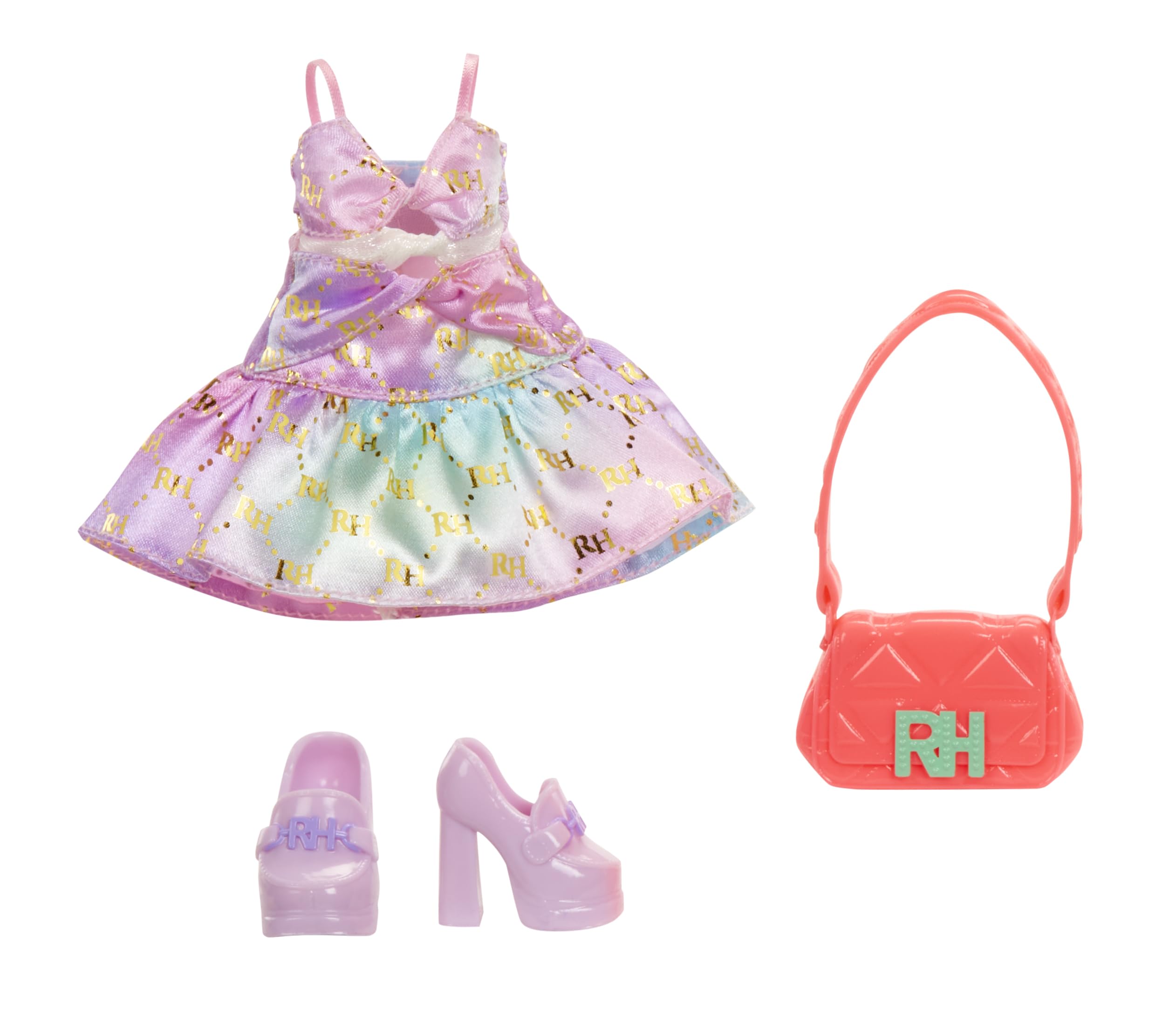 Rainbow High Bella Chic Pink Fashion Doll with Statement Outfit & Handbag 4