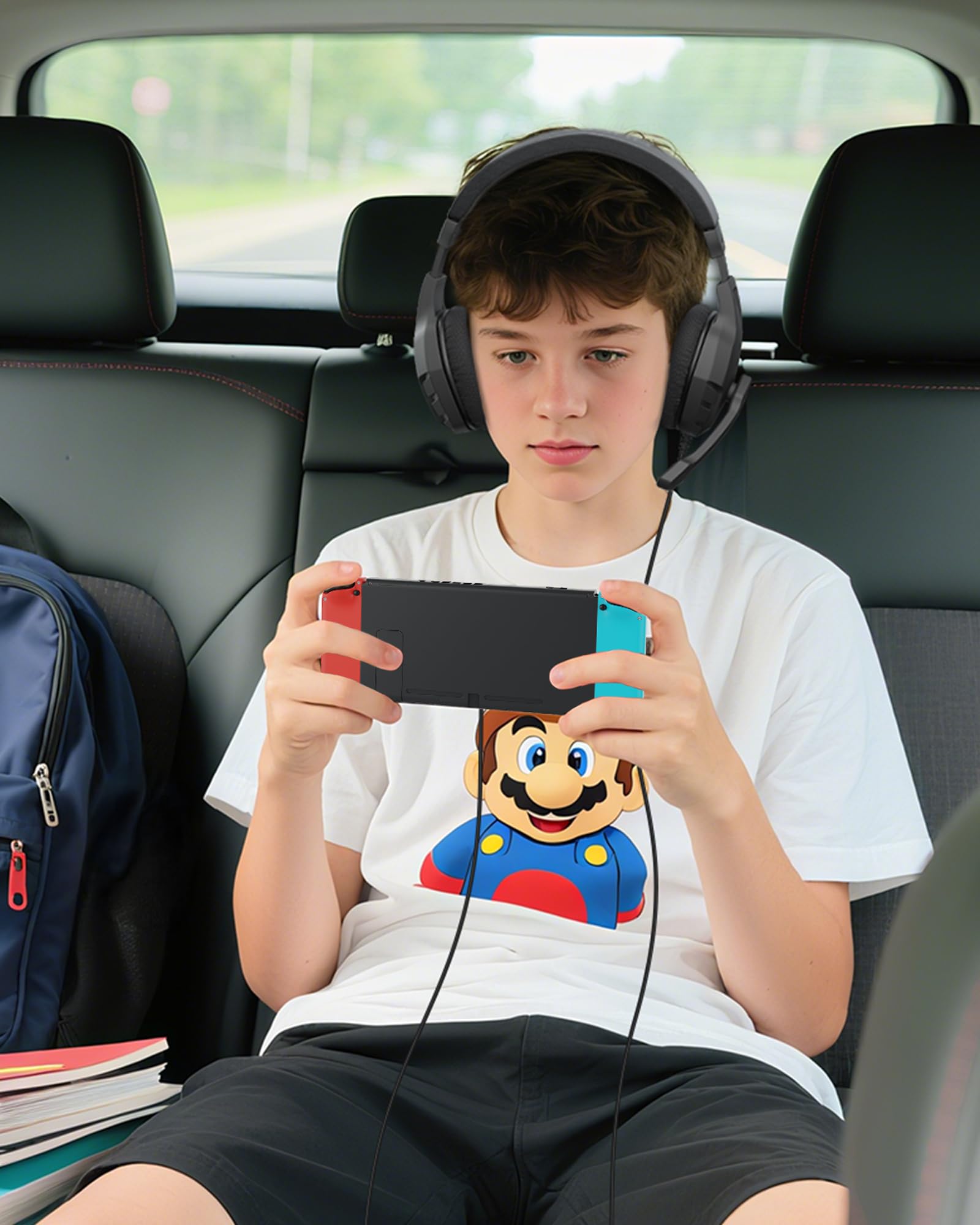 NUBWO U3 3.5mm Gaming Headset for PC, PS4, PS5, Xbox One, Nintendo Switch, Laptop 7