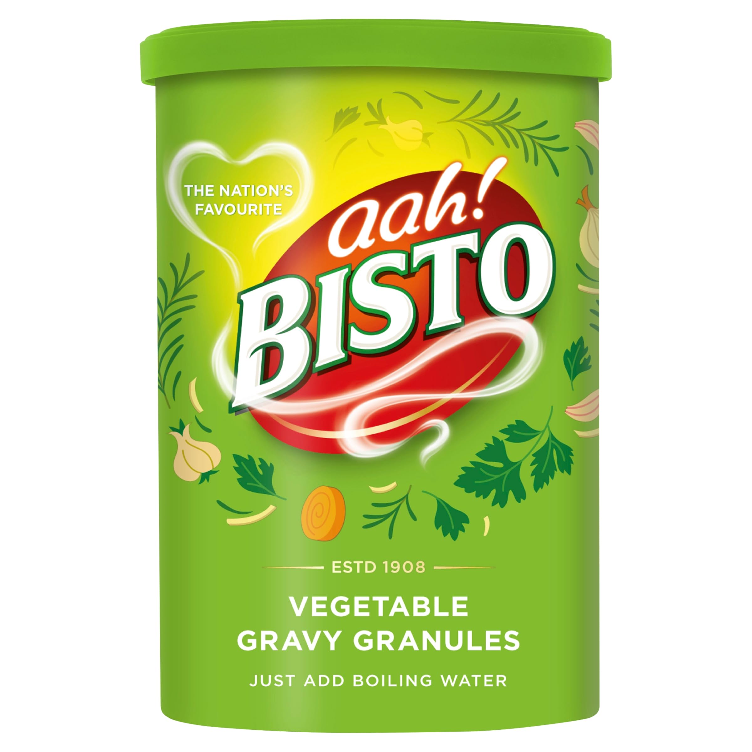 Bisto Aromatisches und köstliches Gemüsesoßengranulat, 190 g Behälter