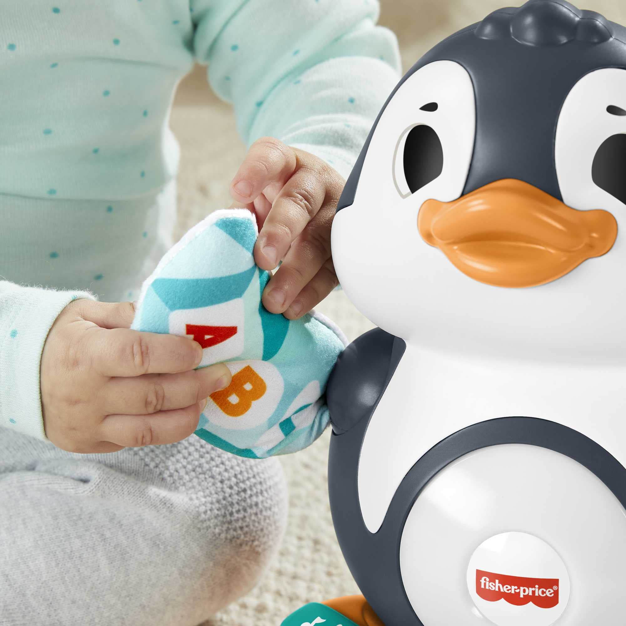 Fisher-Price Linkimals Cool Beats Penguin Musical Toy - Educational Light-Up Penguin for Toddlers 6M+ 8
