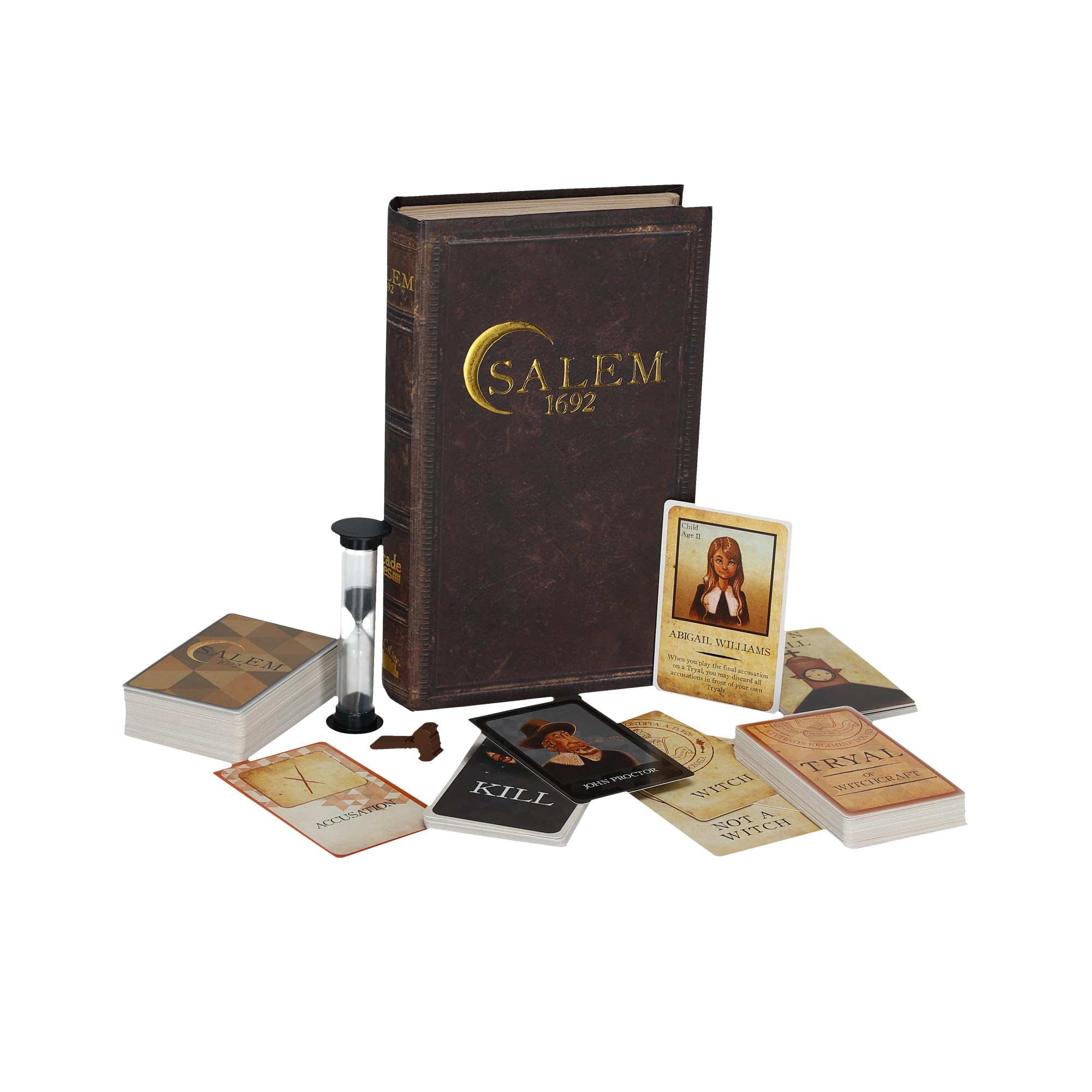 Façade Games Salem 1692 Trading Card Game - Mixed Colours Dedicated Deck