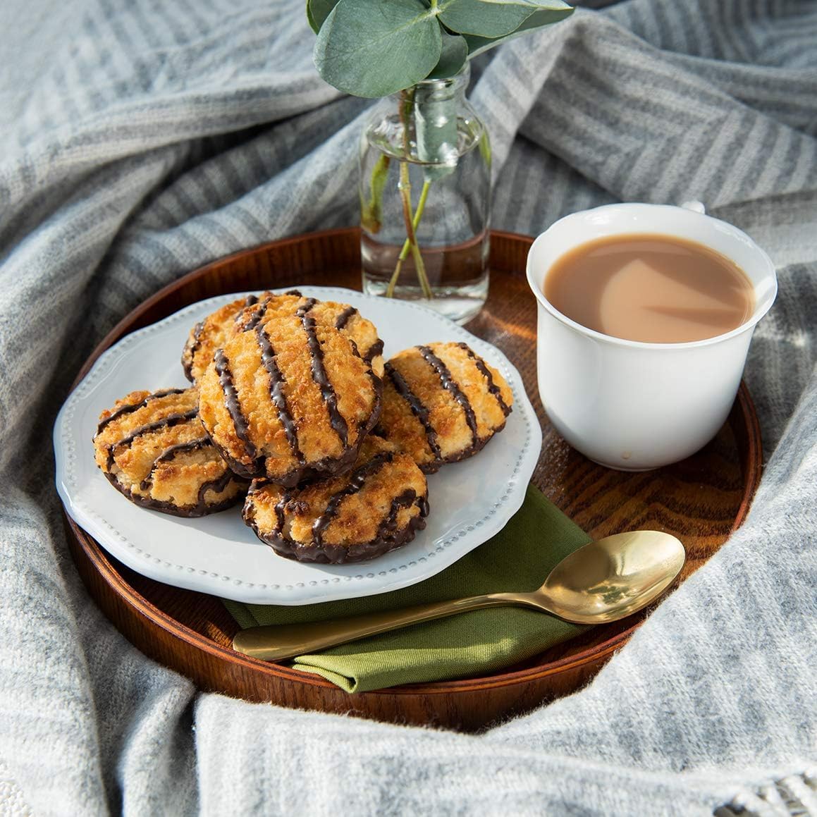 Mrs Crimble's Gluten Free Vegan Choc Covered Coconut Macaroons - 190g 7