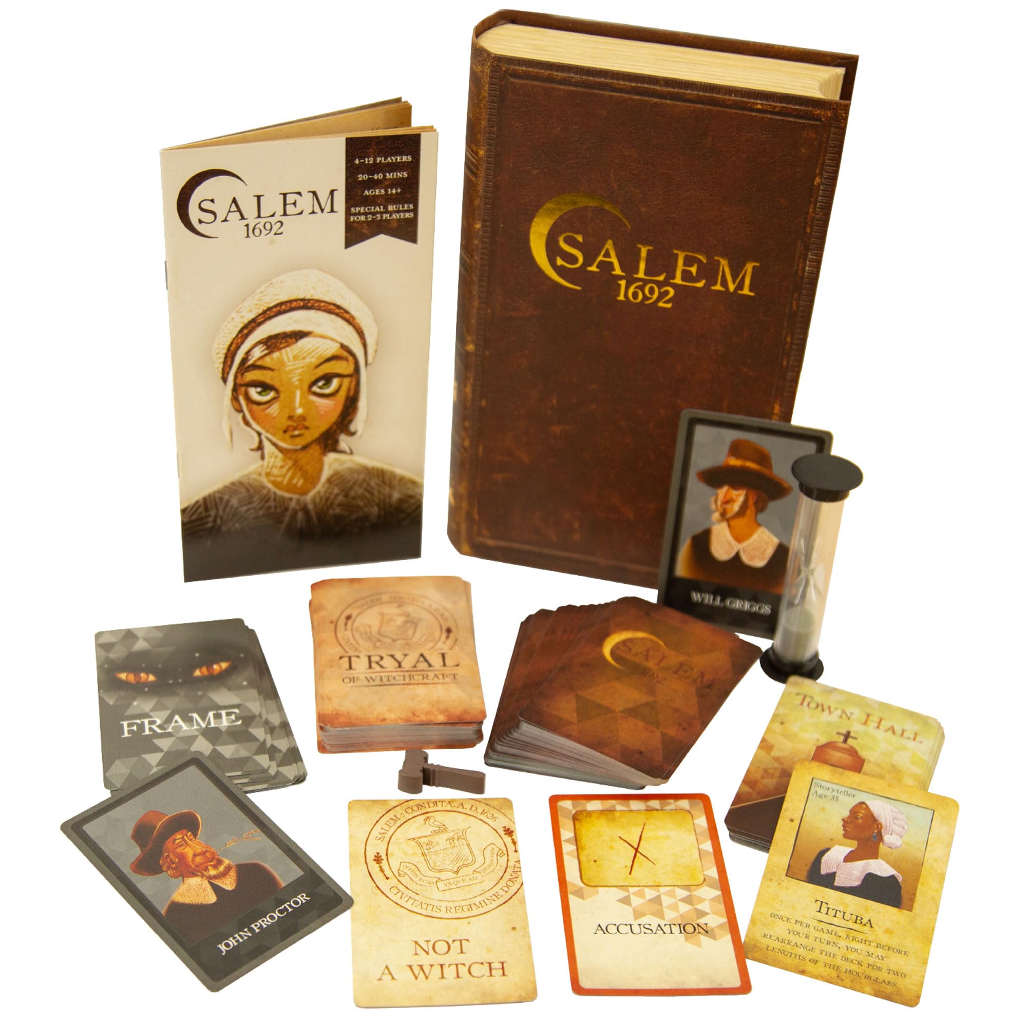 Façade Games Salem 1692 Trading Card Game - Mixed Colours Dedicated Deck 7