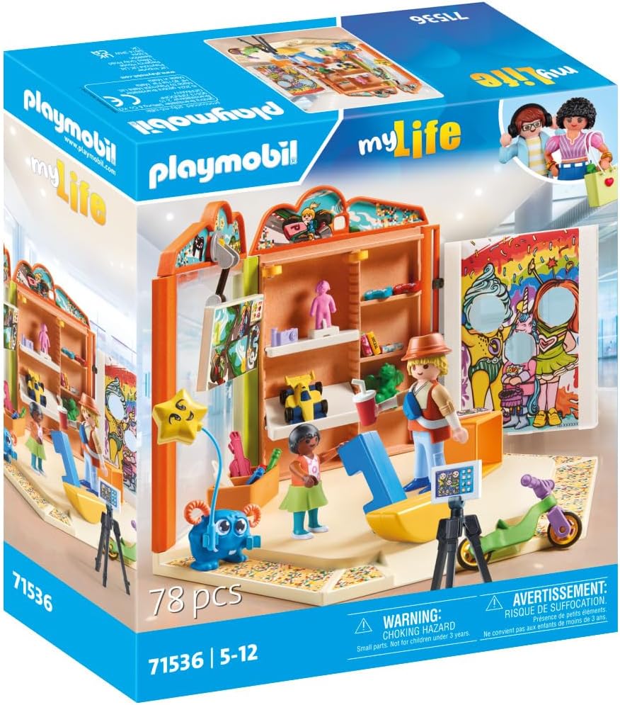 Playmobil 71536 myLife Toys Shop Playset - Imaginative Role Play for Kids Ages 5+ 3