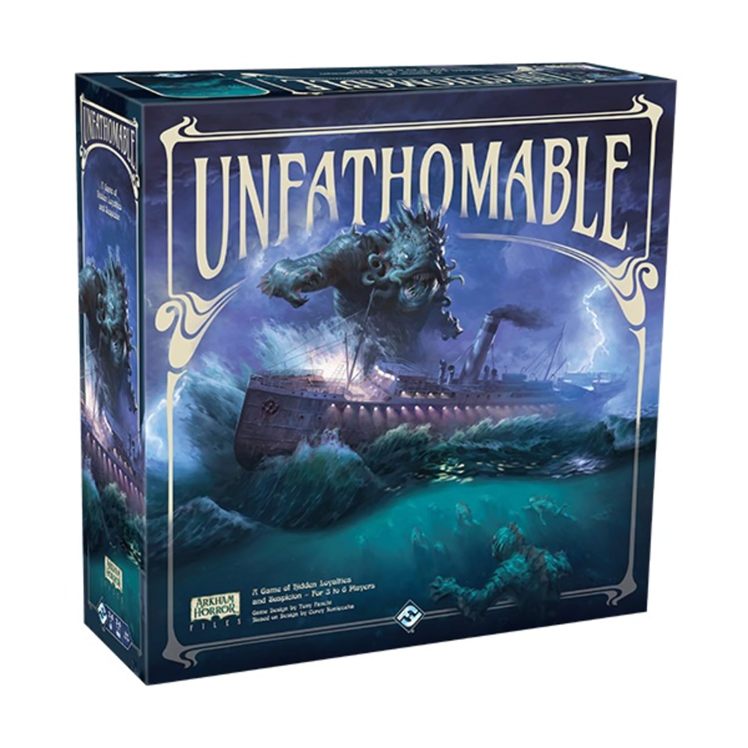 Fantasy Flight Games Unfathomable Board Game | Ages 14+ | 3-6 Players | 120-240 Min