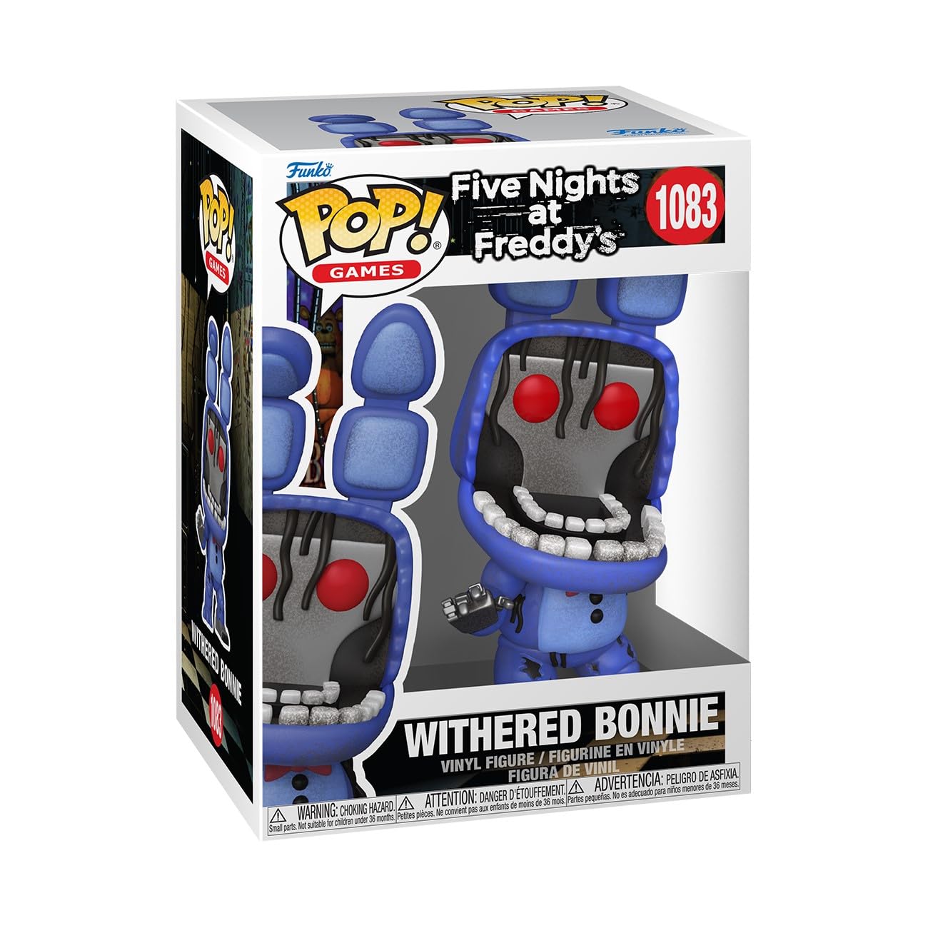 Funko Pop! Games: Five Nights at Freddy's - Withered Bonnie the Rabbit Vinyl Figure