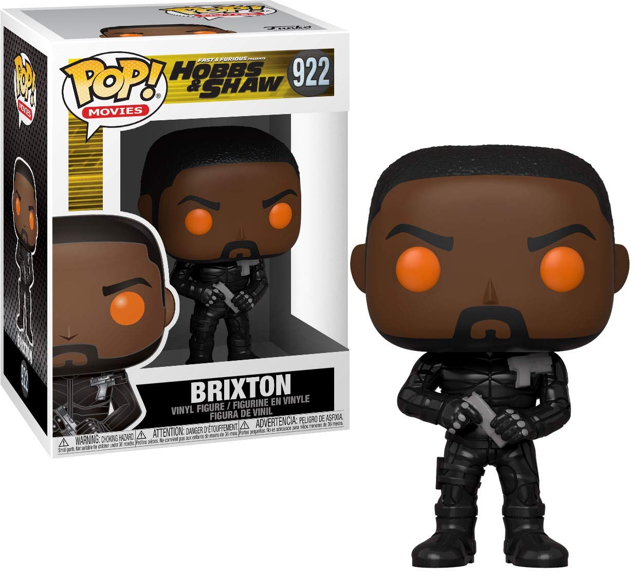 Funko Pop! Movies Hobbs & Shaw - Brixton Vinyl Figure #922 (47754) 3