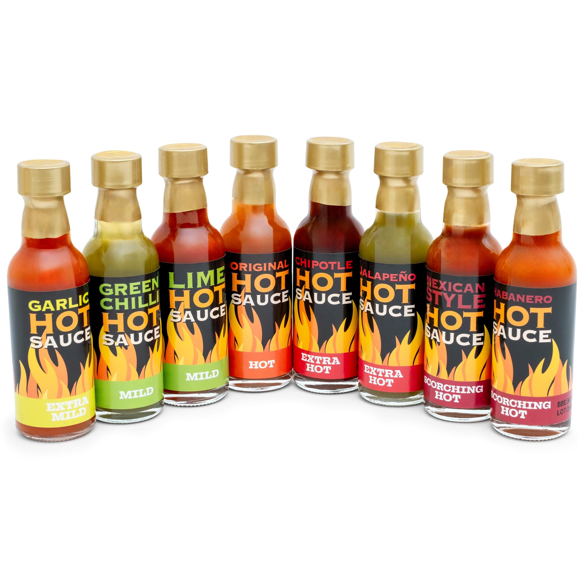 Hot Sauce Gift Set - Chilli Sauce Selection 8 Pack Including Sriracha, Taba 5