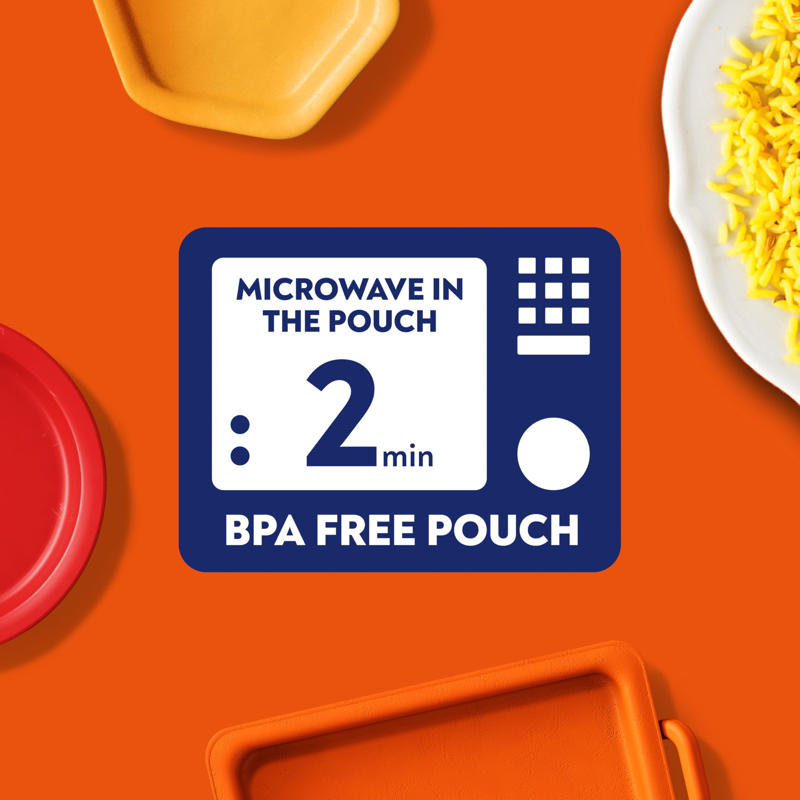 Ben's Original Pilau-Mikrowellenreis, Großpackung, 6 Beutel à 220 g 3