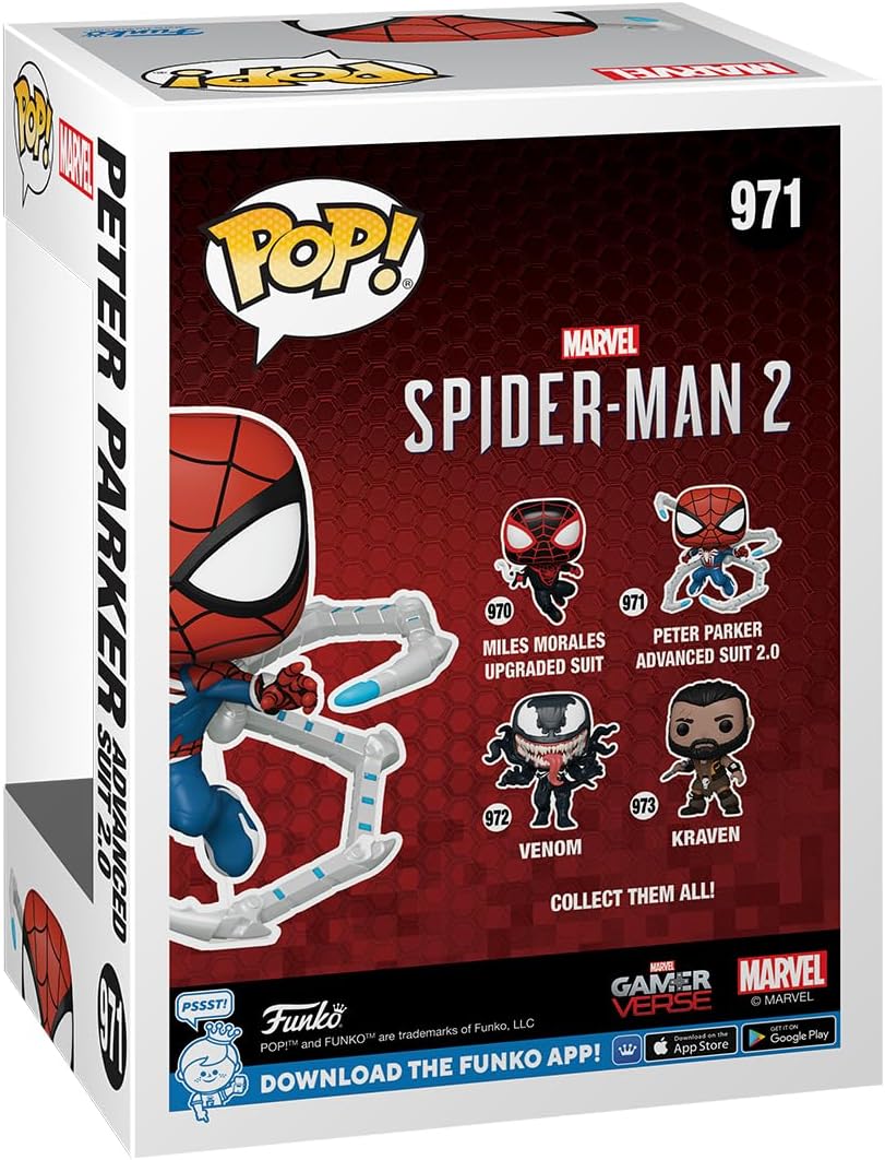 Funko Pop! Games: Spider-Man 2 - Peter Parker Suit - Vinyl Figure (76109) 6