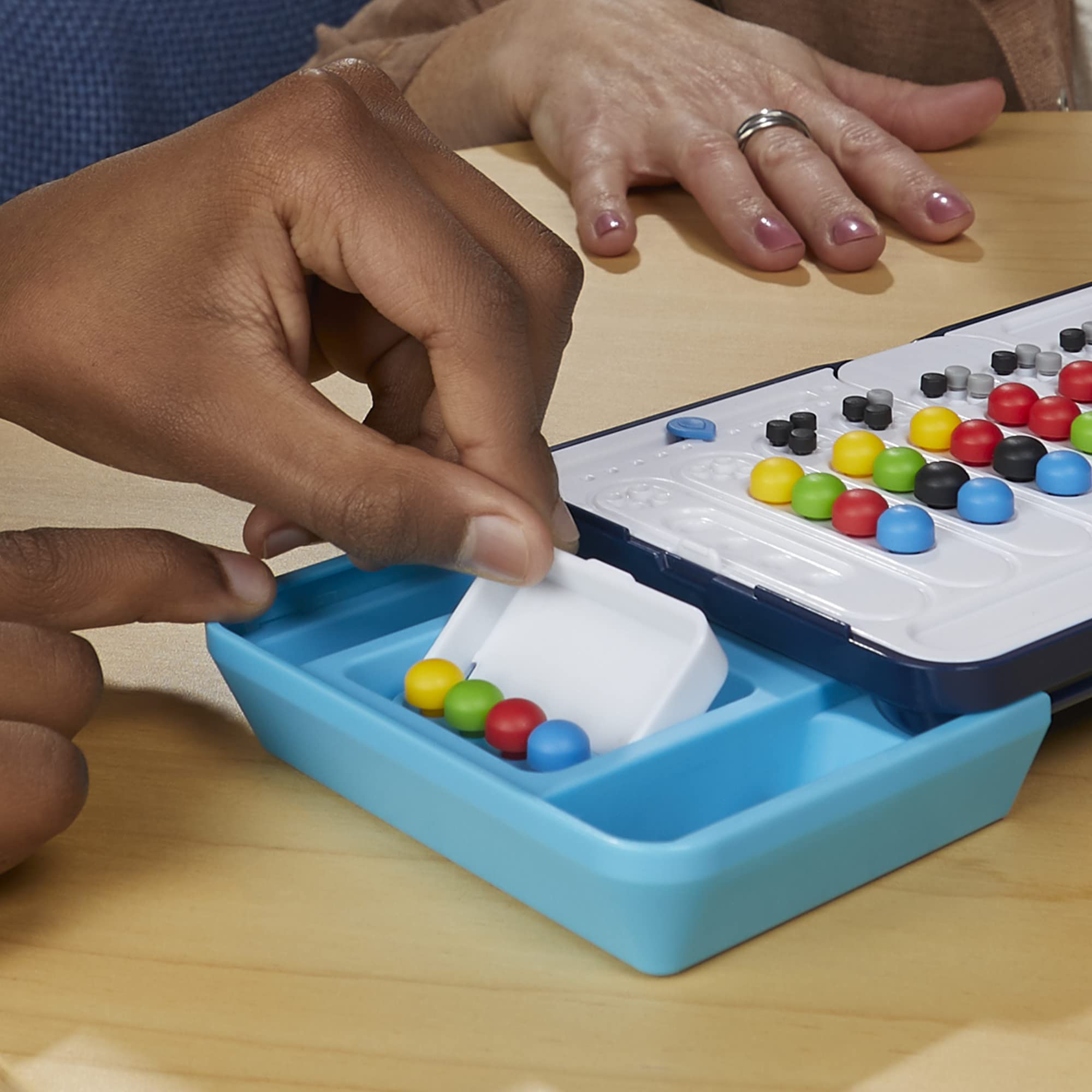 Hasbro Gaming Mastermind Board Game for Families and Children, The Classic Code Cracking Game 5