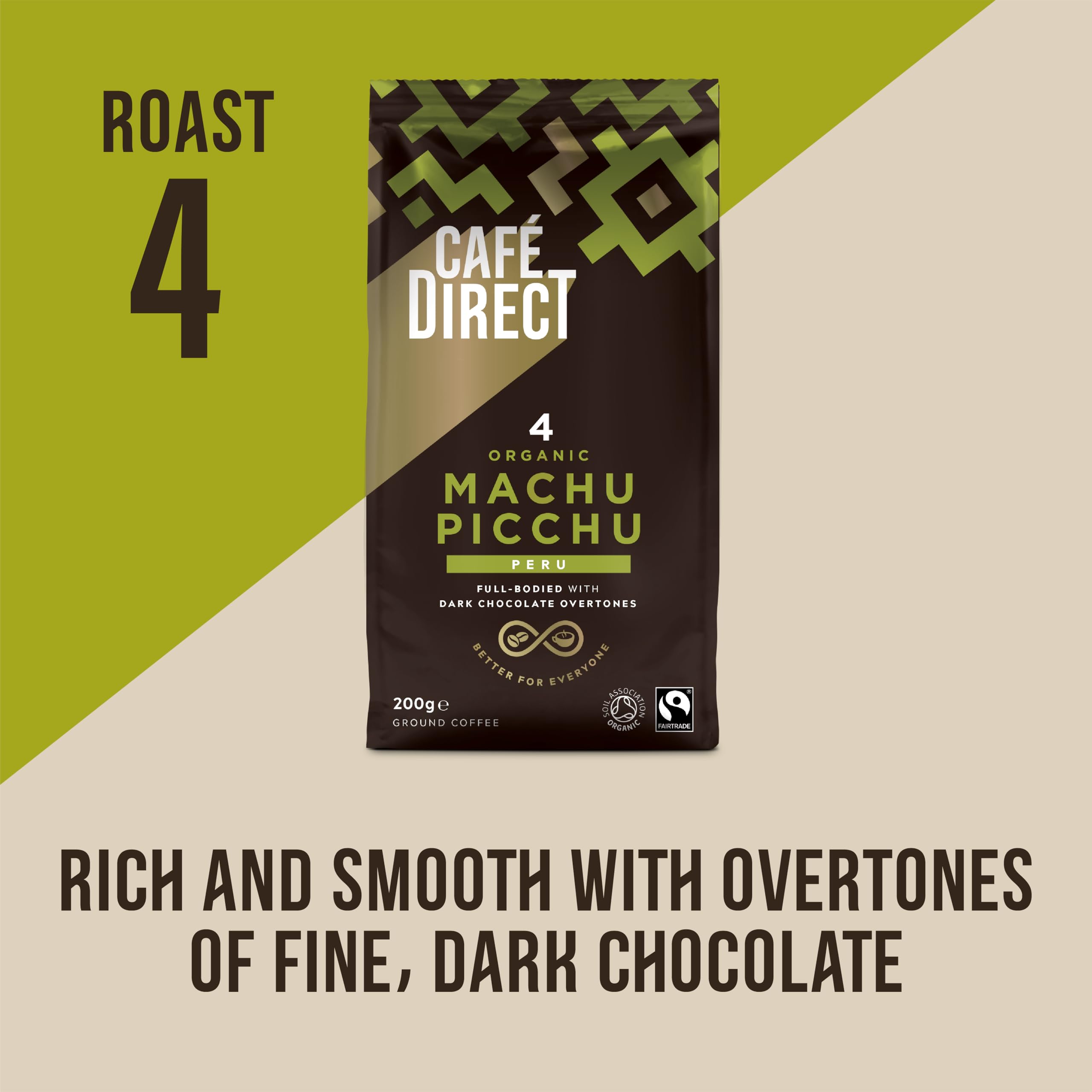 Cafedirect Machu Picchu Organic Ground Coffee, 227g 6