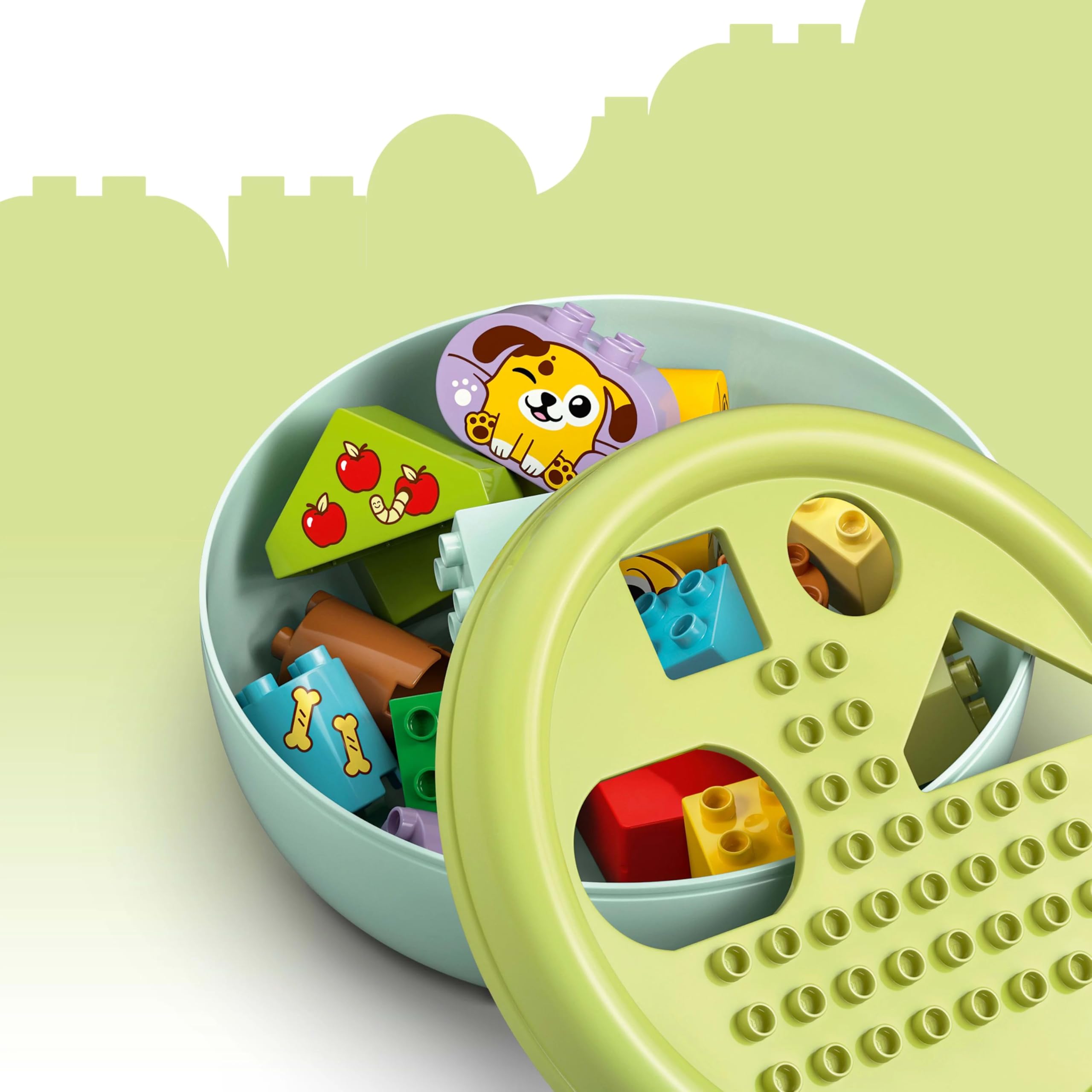 LEGO DUPLO Shape Sorter: Puppy House - Educational Building Toy for Toddlers 18+ Months 11