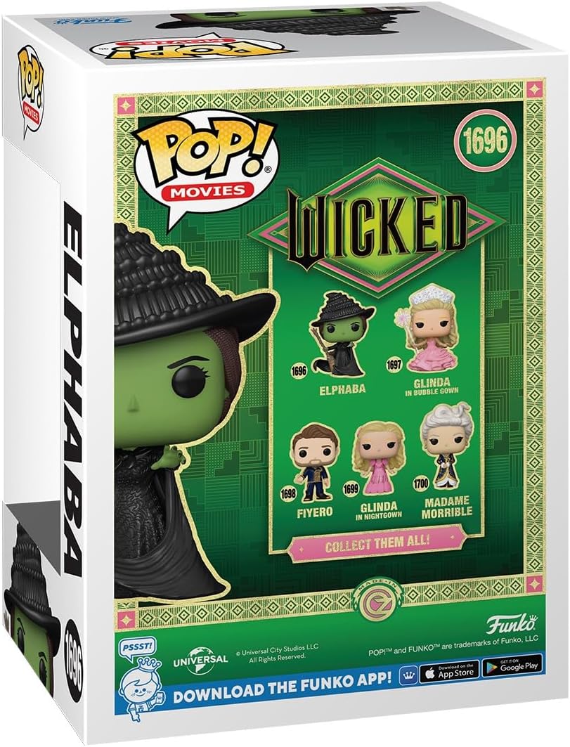 Funko Pop! Movies: Wicked - Elphaba Vinyl Figure 79747 7