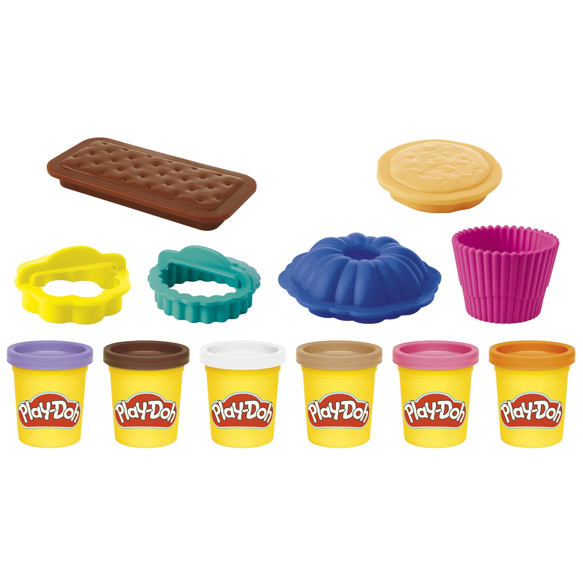 Play-Doh Little Bakery Playset - Pretend Kitchen Play for Kids 3 Years and Up 3