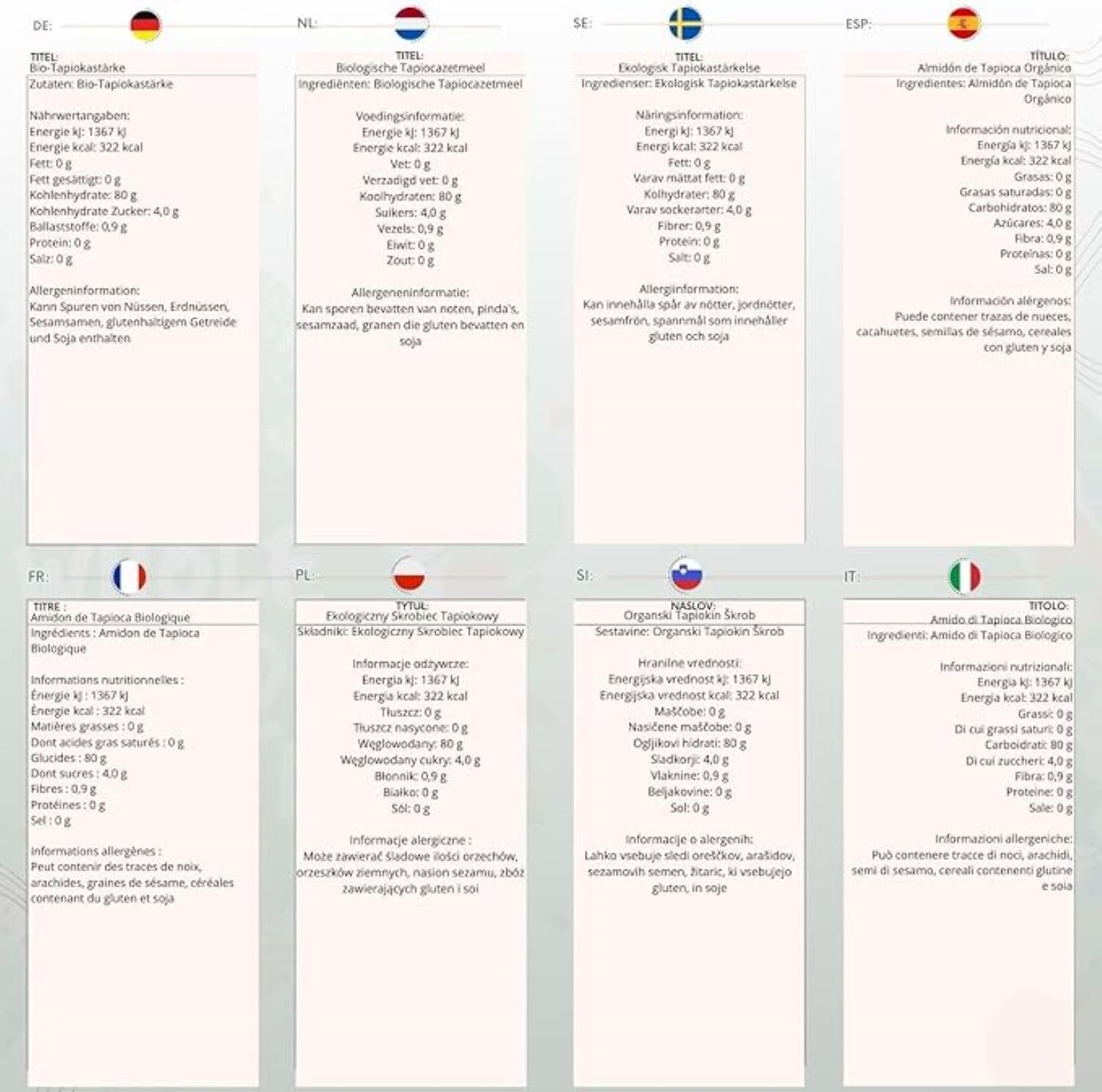 Wholefood Earth Bio-Tapiokastärke – 1 kg | Gentechnikfrei | Bio-zertifiziert 5