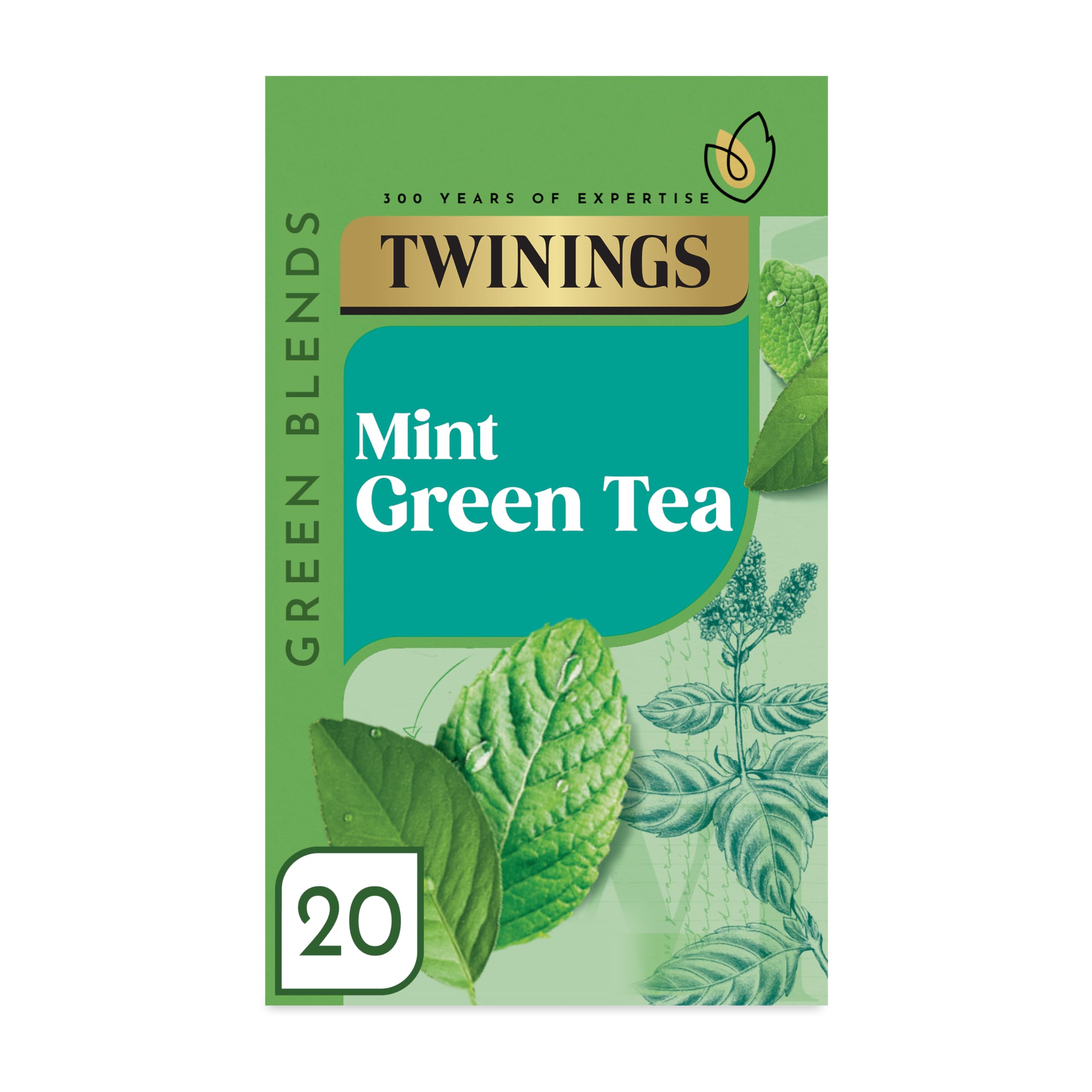Twinings Mint Green Tea 20 Tea Bags