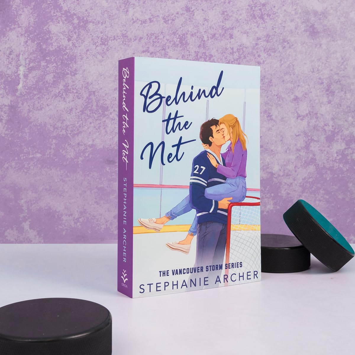 Archer, Stephanie - Behind The Net (Vancouver Storm Book 1) | Contemporary Fiction Paperback 2