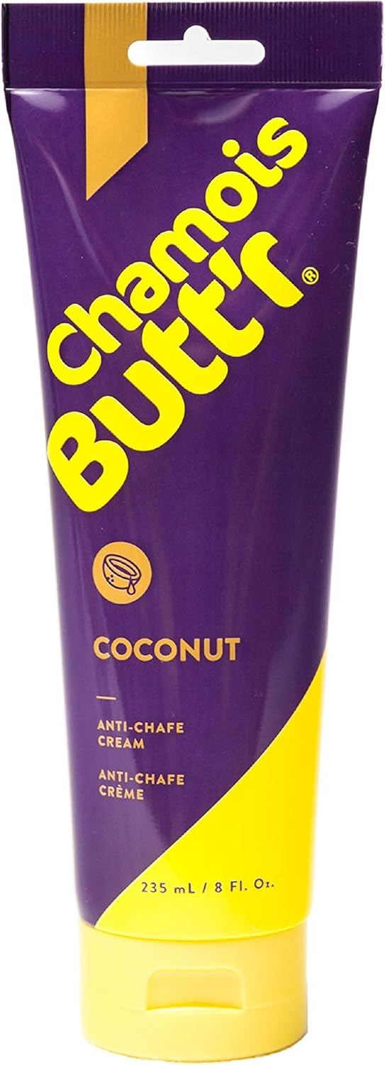 Chamois Butt'r - Coconut Anti-Chafe Cream, 235ml/8oz Tube