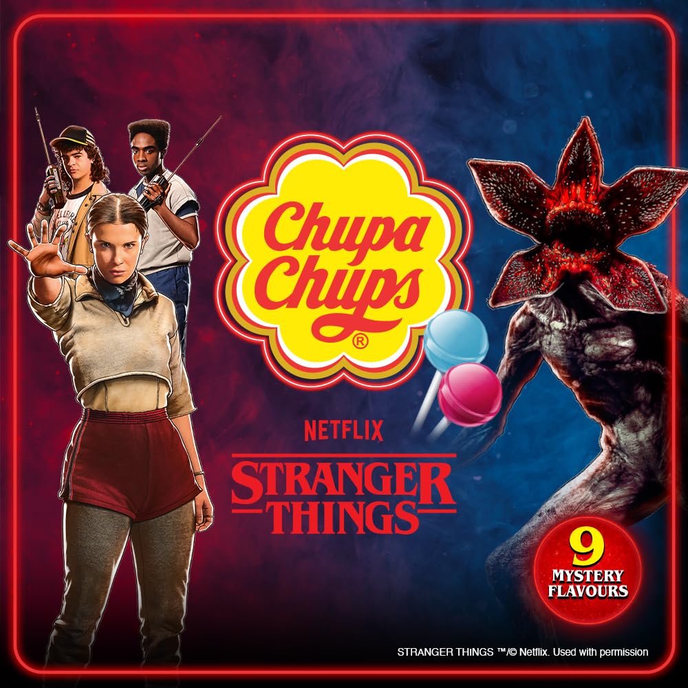 Chupa Chups Stranger Things - Right Side Up Limited Edition Lollipop 6