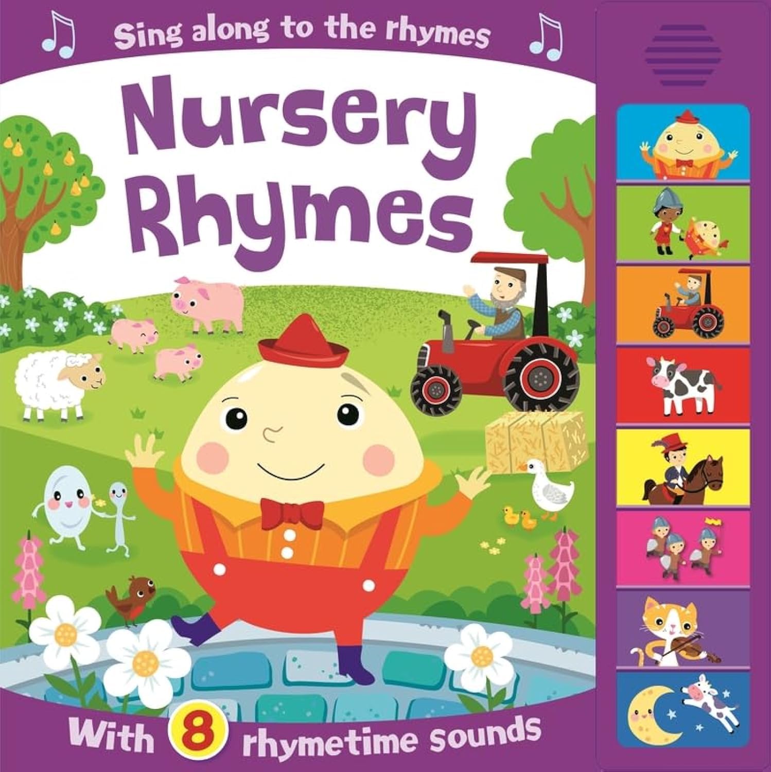 Igloo Books Nursery Rhymes (Super Sounds) Board Book | 10 Pages | English
