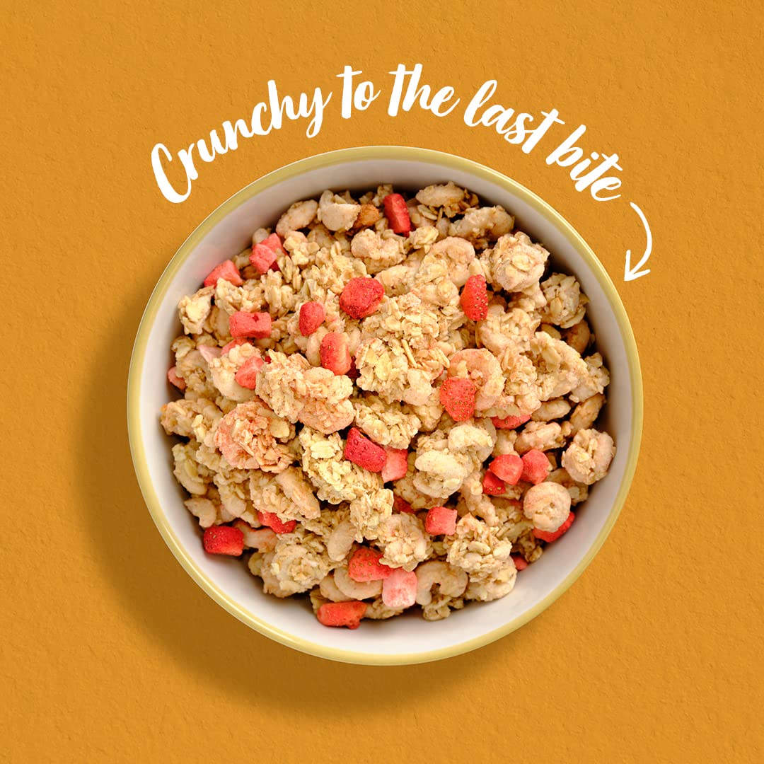 Jordans Country Crisp Strawberry Breakfast Cereal - Oat and Barley Clusters 13