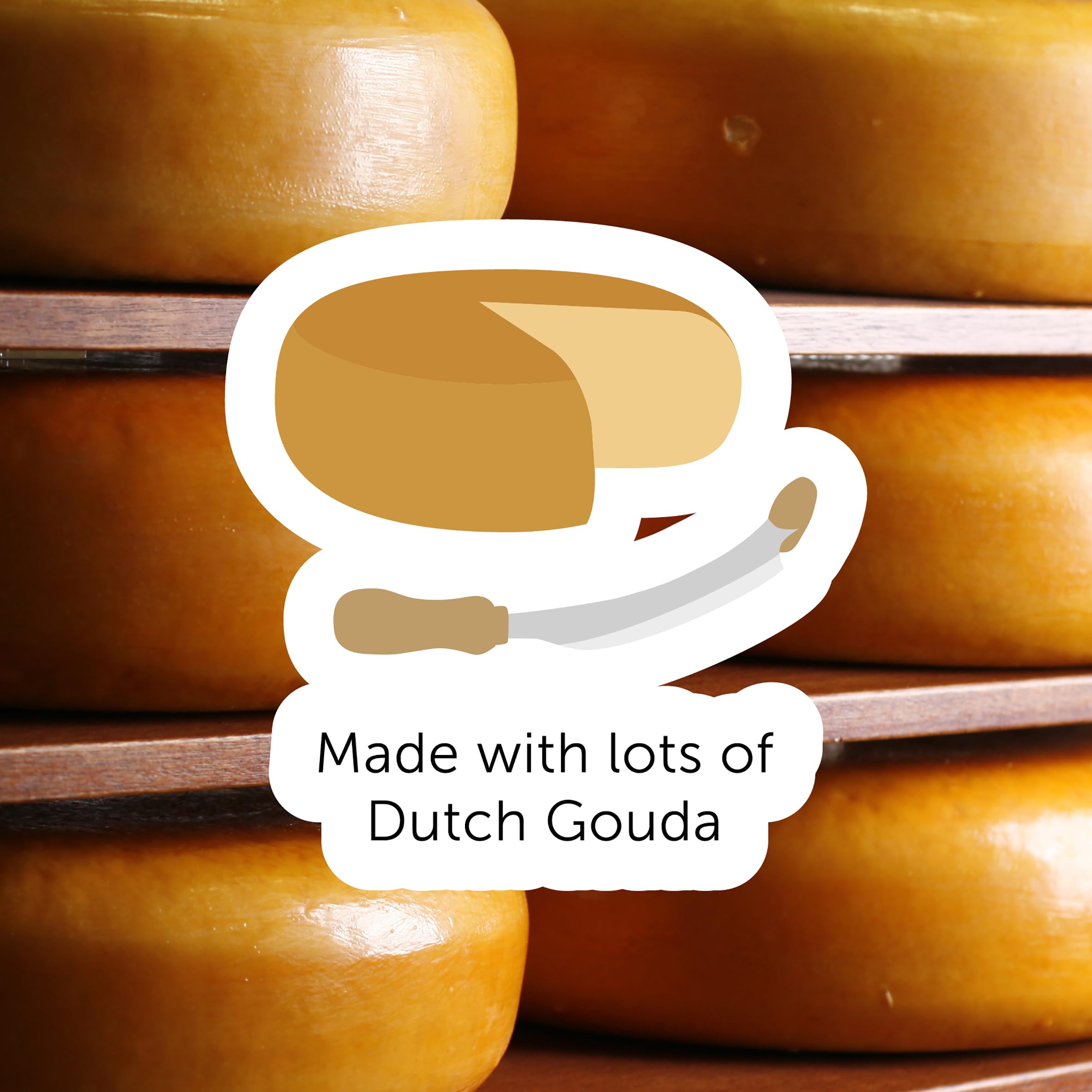 Buiteman Gouda Biscuit 75g - Savoury Crumble Biscuit with Aged Cheese Flavor 3