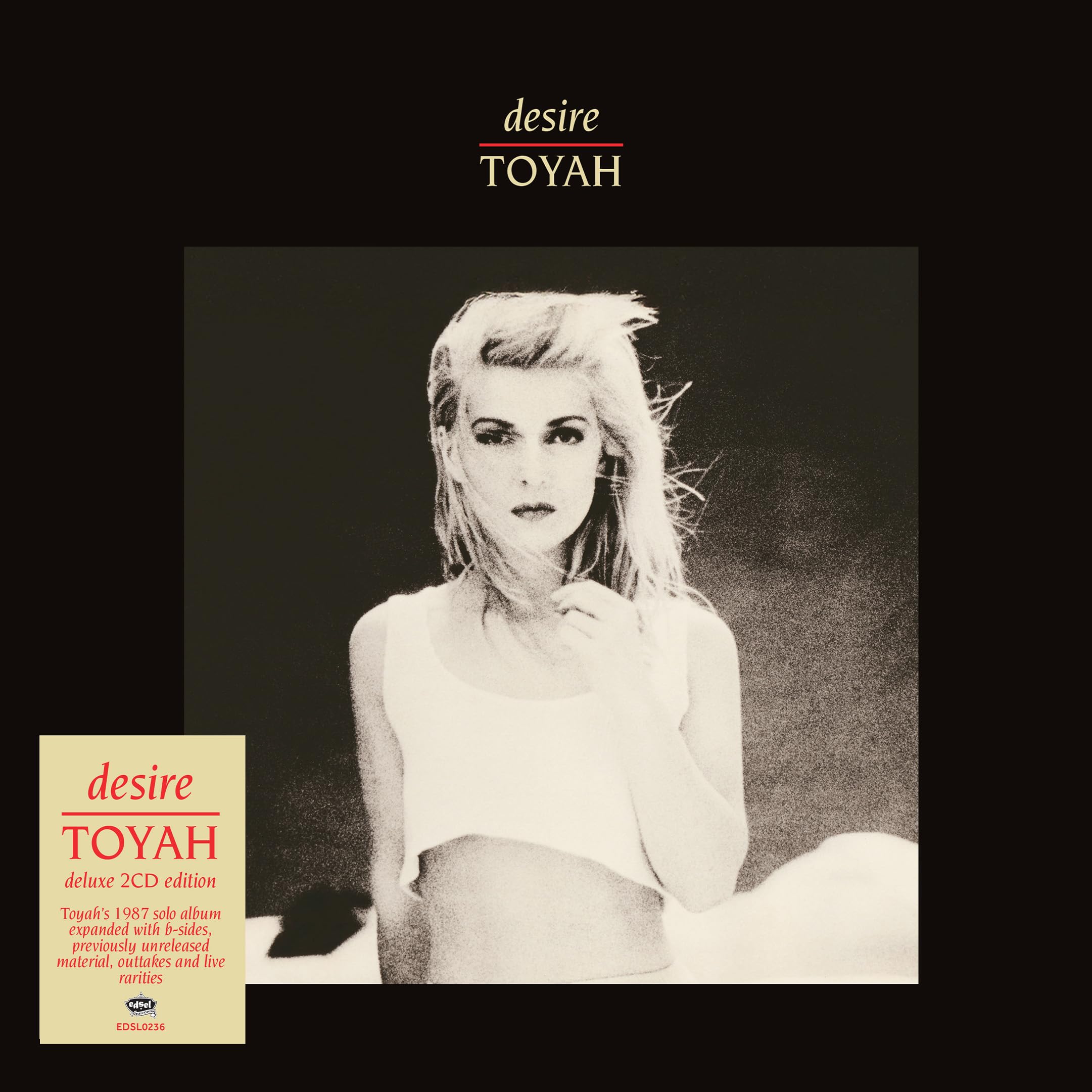 Toyah - Desire 2CD Deluxe Gatefold Packaging