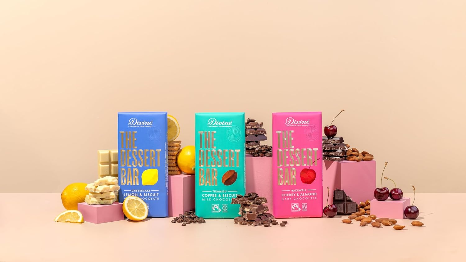 Divine - Dessert Bar 38% Milk Chocolate Tiramisu with Coffee & Biscuit (180g)