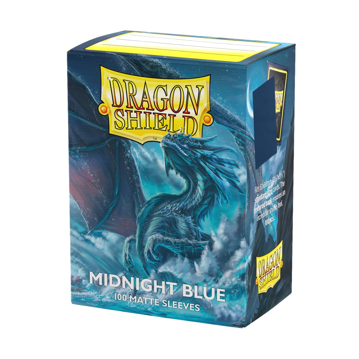 Dragon Shield Standard Size Matte Midnight Blue Card Sleeves (100 Count)