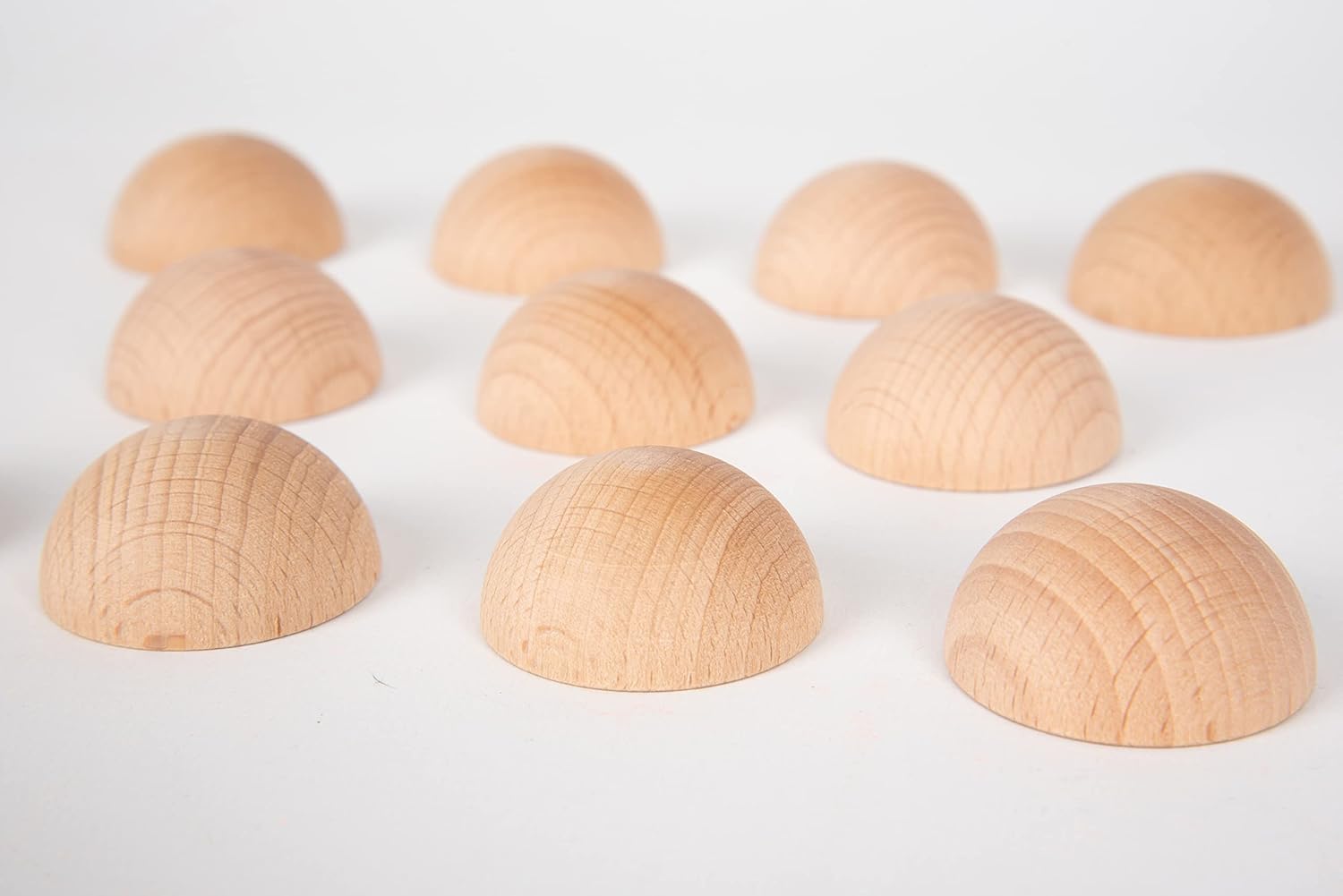 TickiT Wooden Semicircles Heuristic Play Set - Open-Ended Educational Toy for Toddlers 4