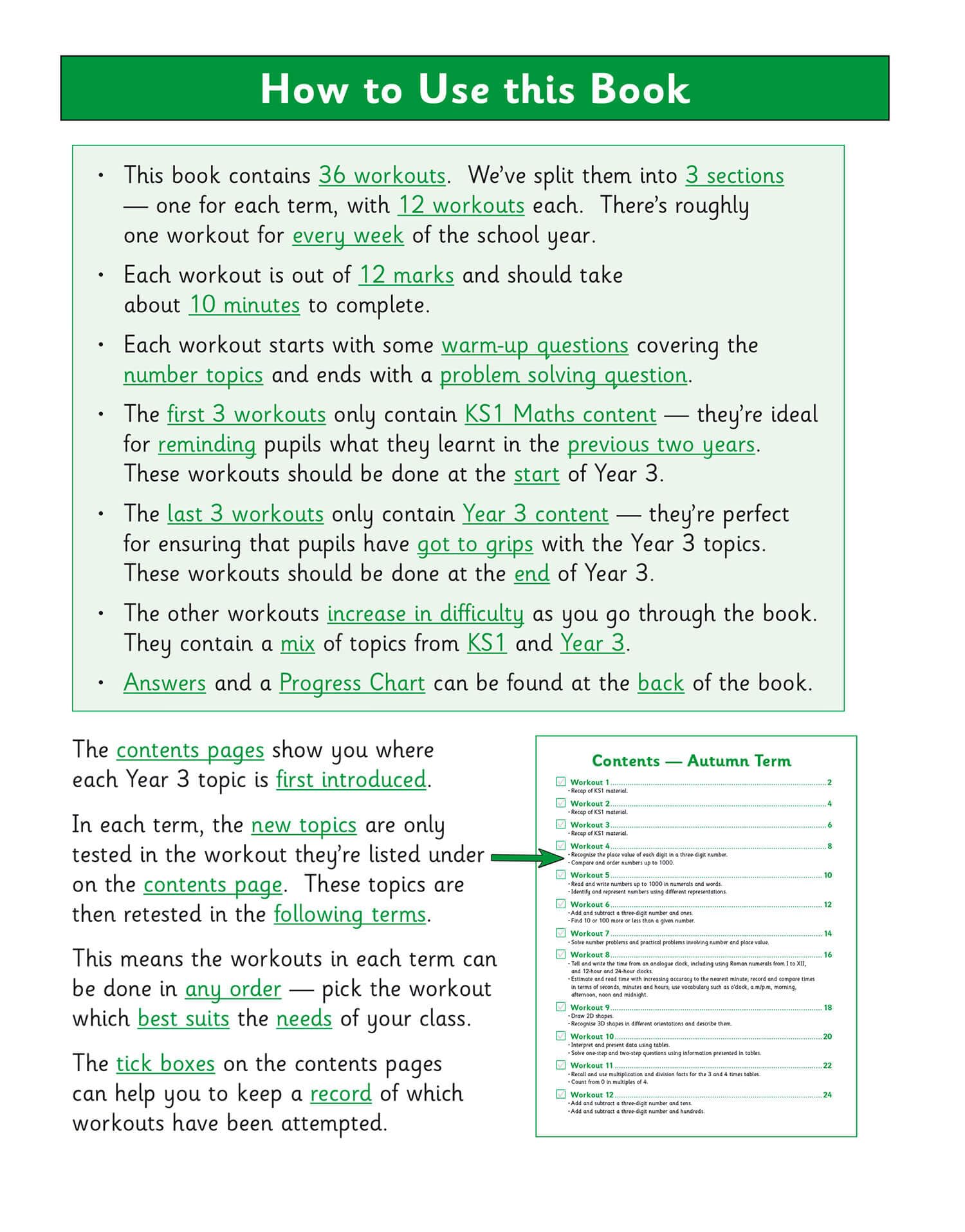CGP KS2 Maths 10-Minute Weekly Workouts - Year 3 Study Aid | Paperback | English 2