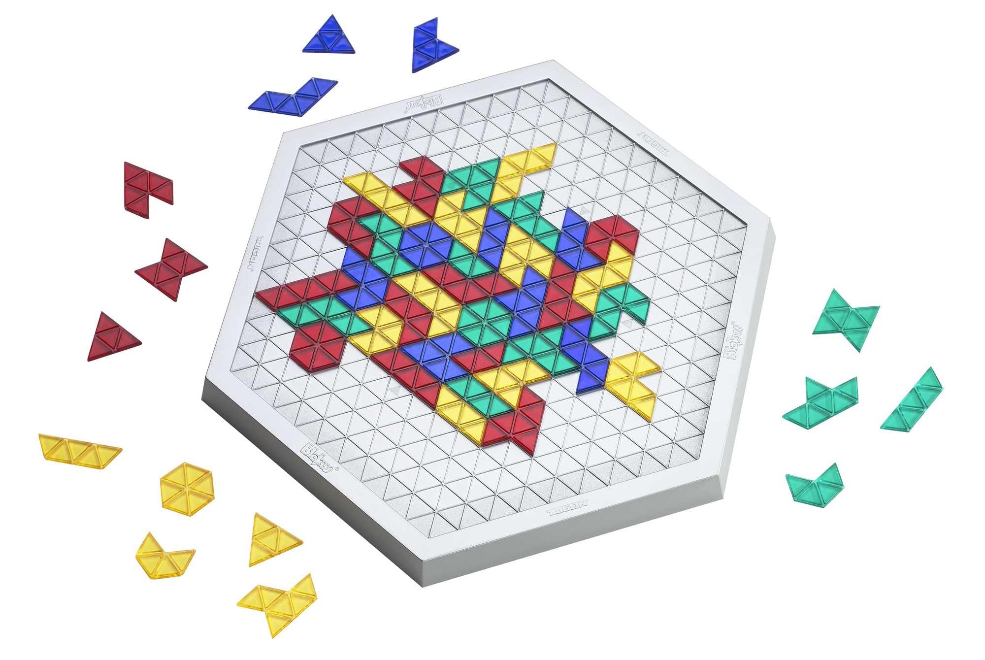Mattel Games Blokus Trigon Board Game 6