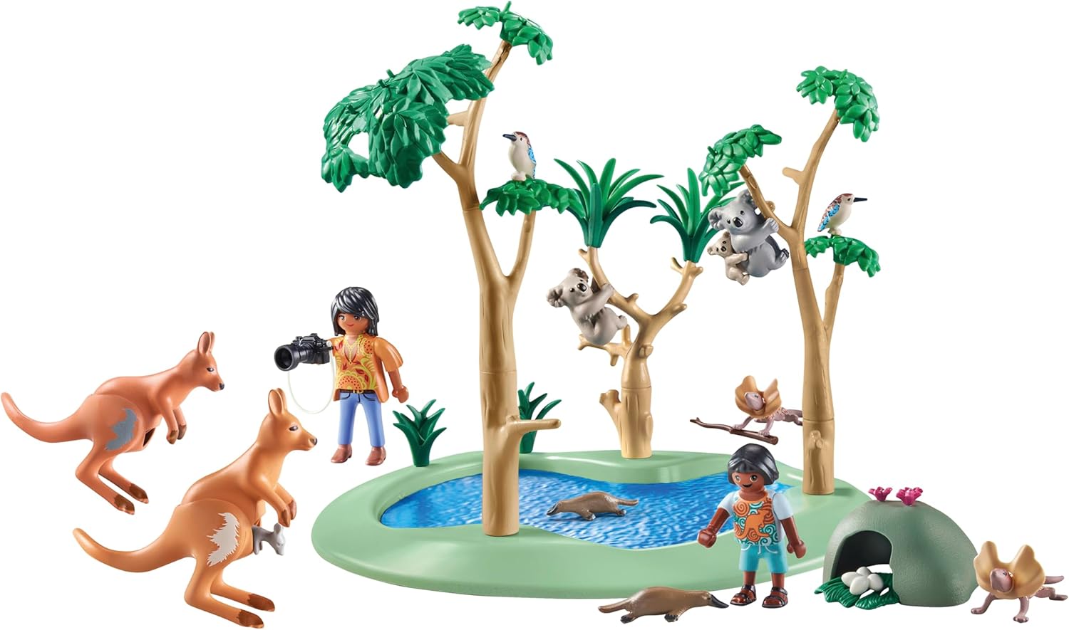 Playmobil 71624 Wiltopia: Australian Wildlife Adventure Playset for Kids 4+