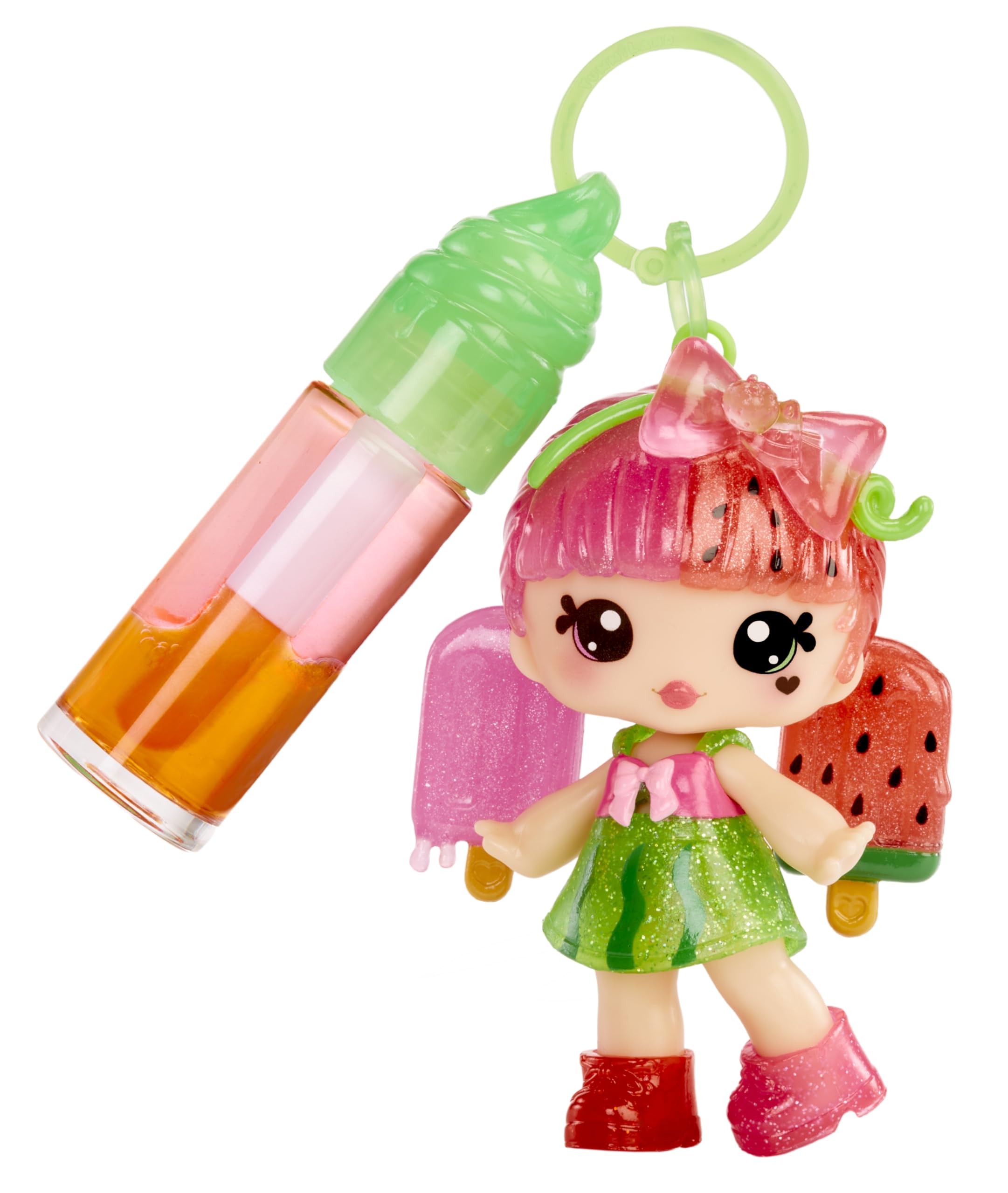 Yummiland Lip Gloss Doll - Mystery Color Change Series, Poppy Melonberry 5