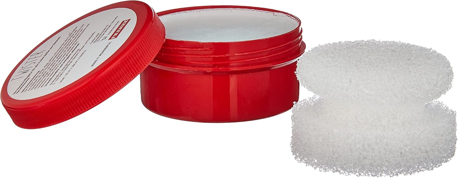 FRANKE Twister - Reinigungs- und Pflegepaste für Edelstahlspülen, 125 ml mit Schwamm 4